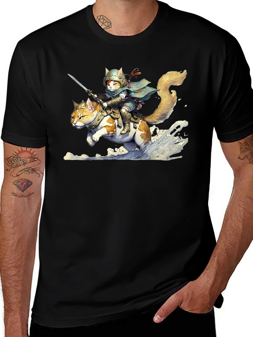 Cat Knight T-Shirt