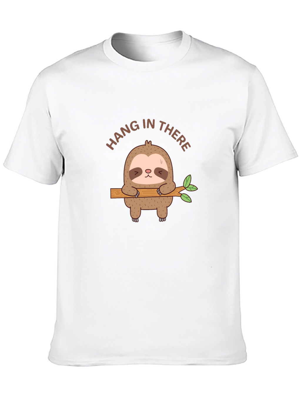 Hang In There Sloth Graphic T-Shirt