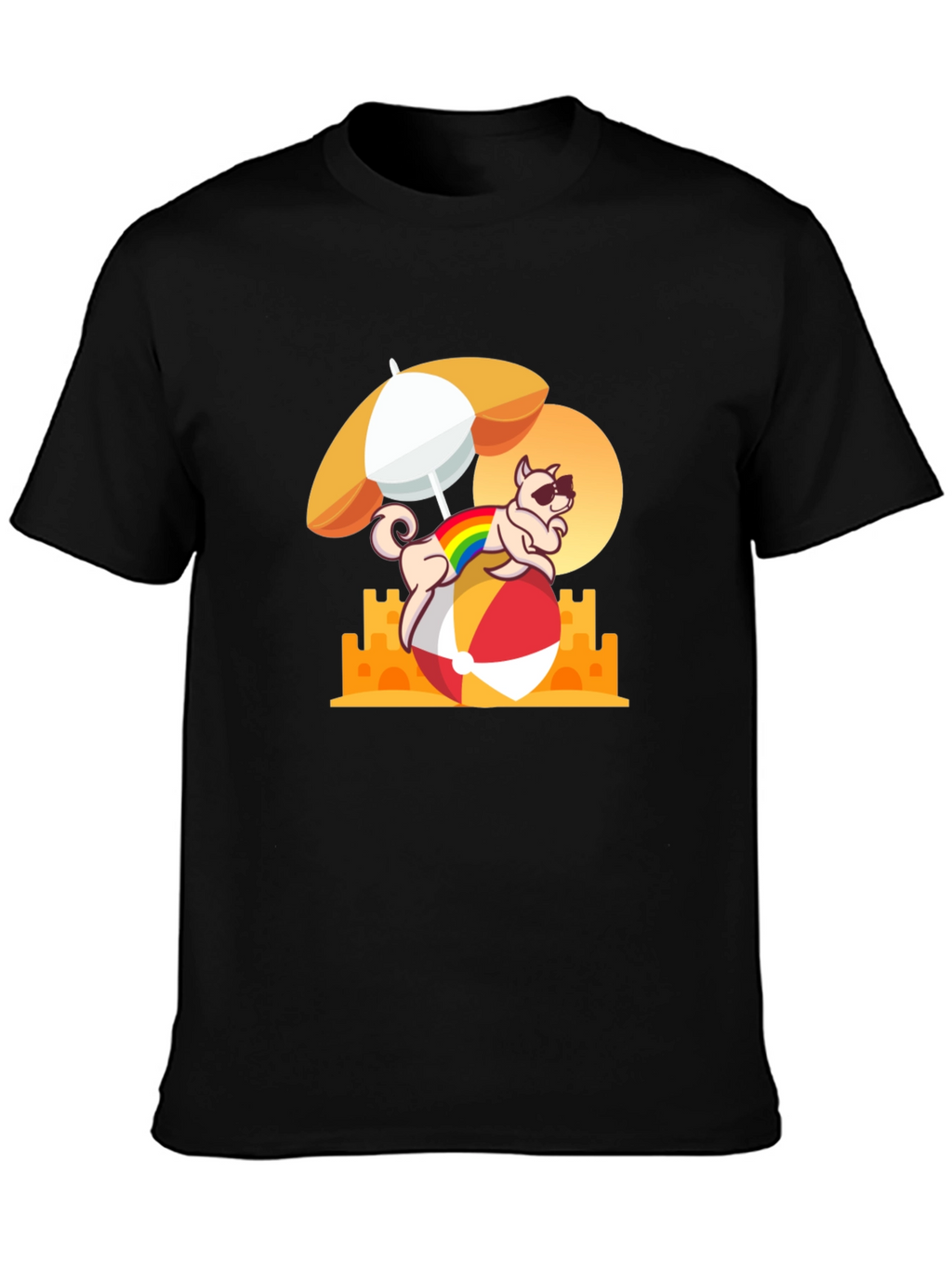 Cool Dog Beach Vibes T-Shirt