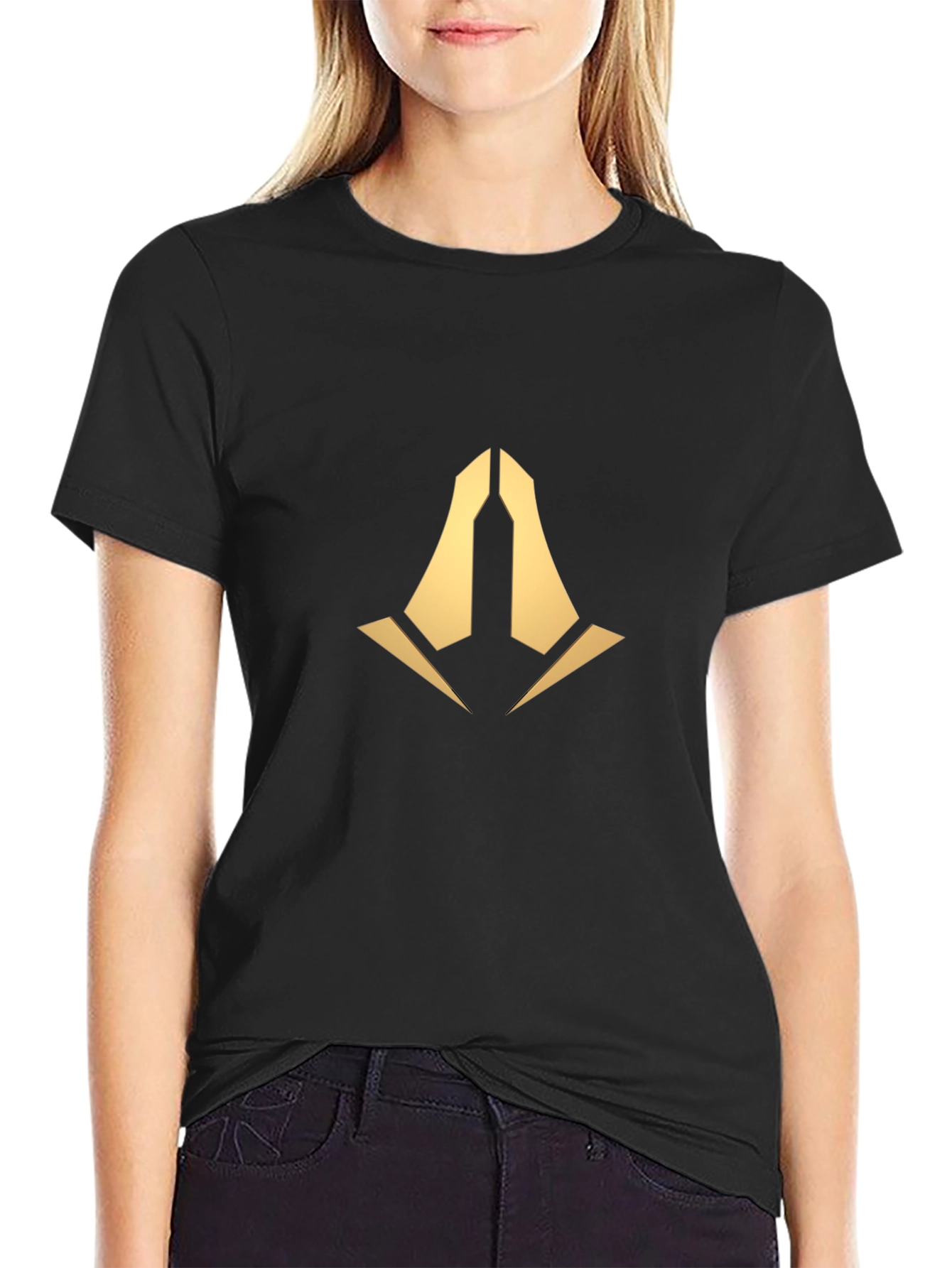Golden Symbol Black T-Shirt