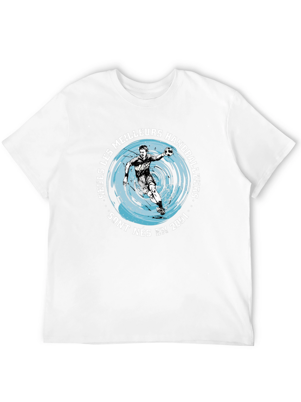 Handball Player Graphic T-Shirt - Born in 2001