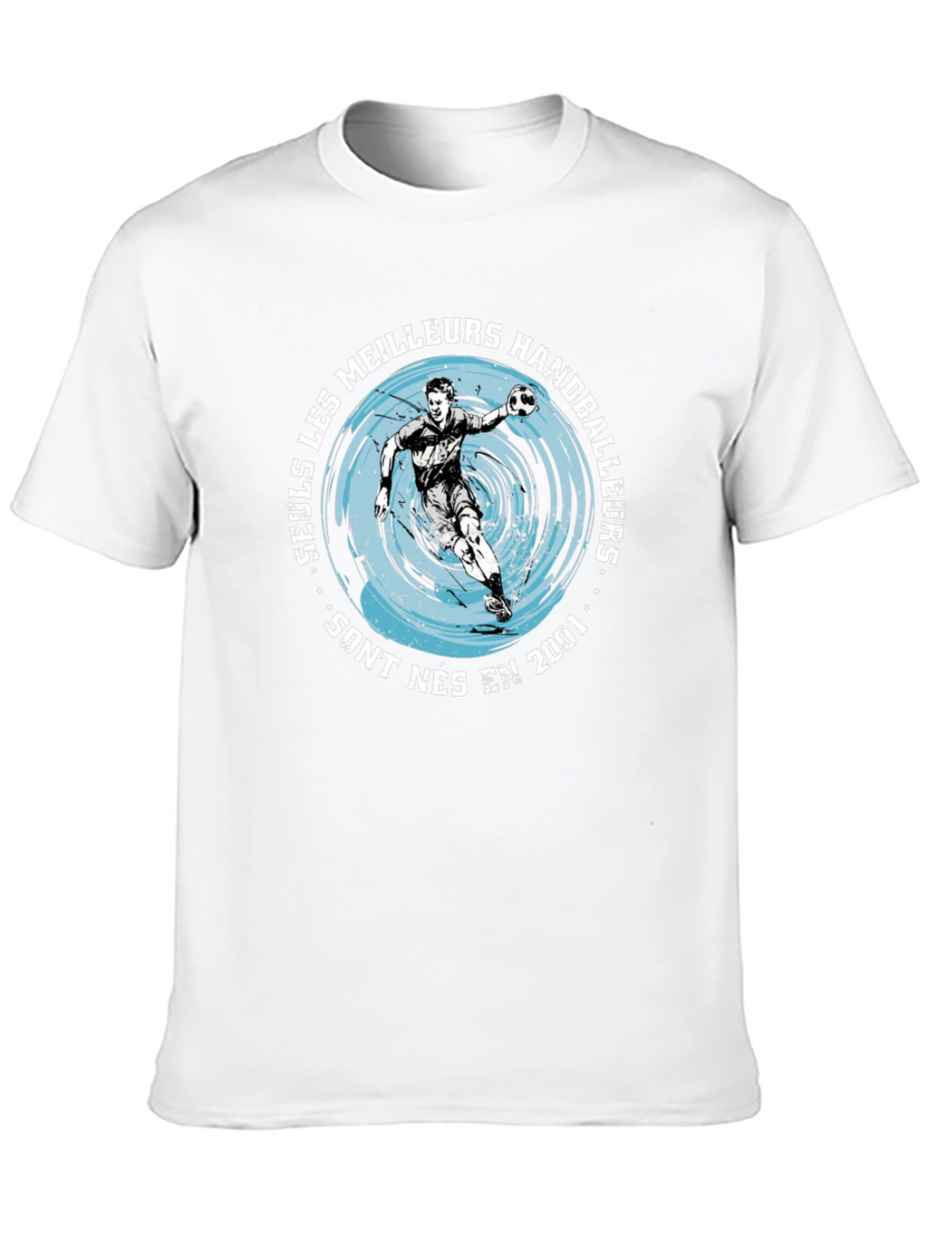 Handball Player Graphic T-Shirt - Born in 2001