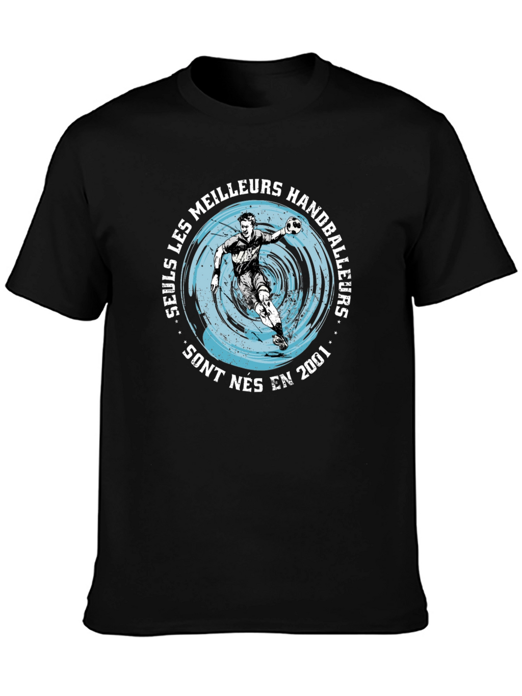 Handball Player Graphic T-Shirt - Born in 2001