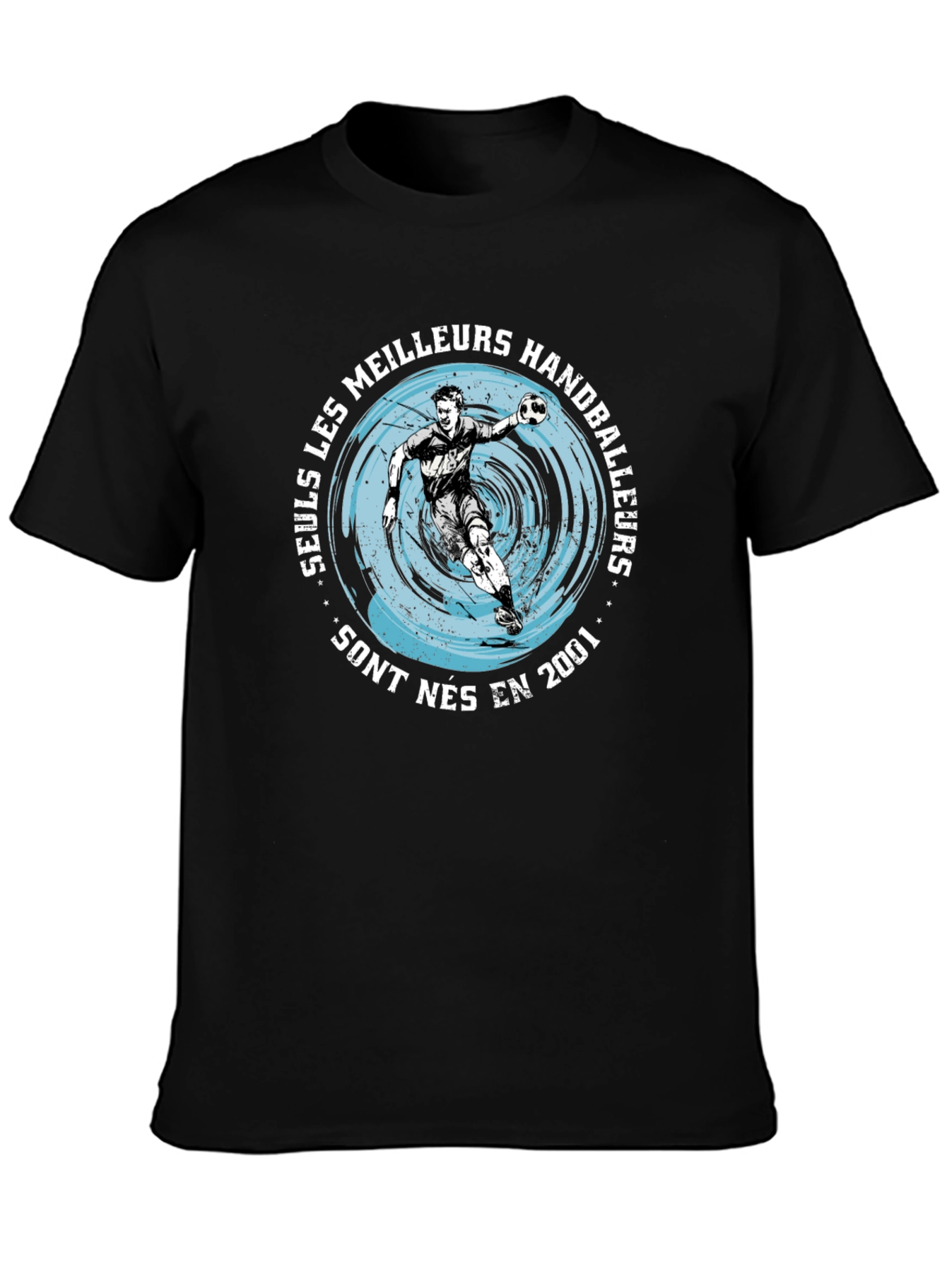 Handball Player Graphic T-Shirt - Born in 2001