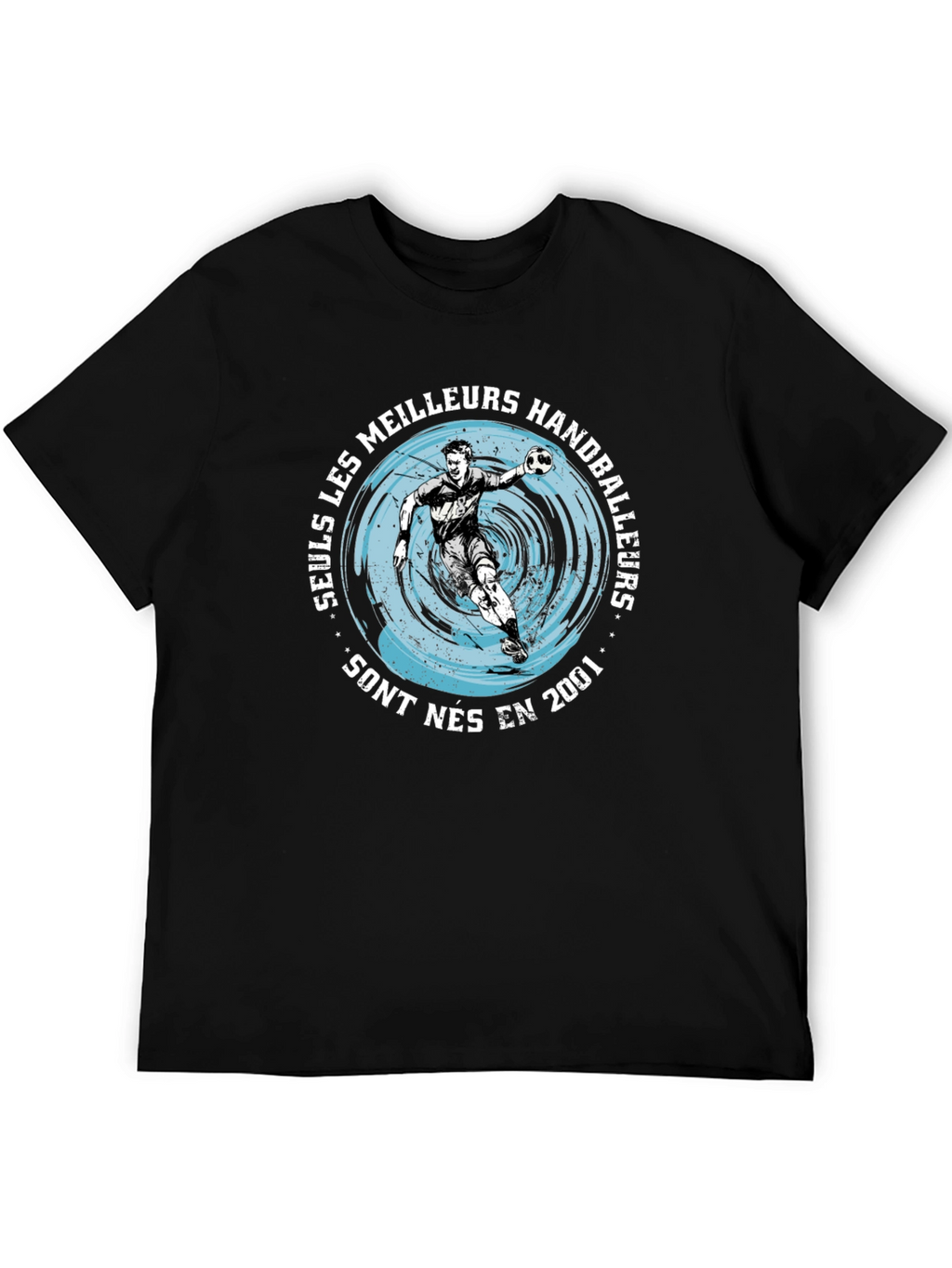 Handball Player Graphic T-Shirt - Born in 2001