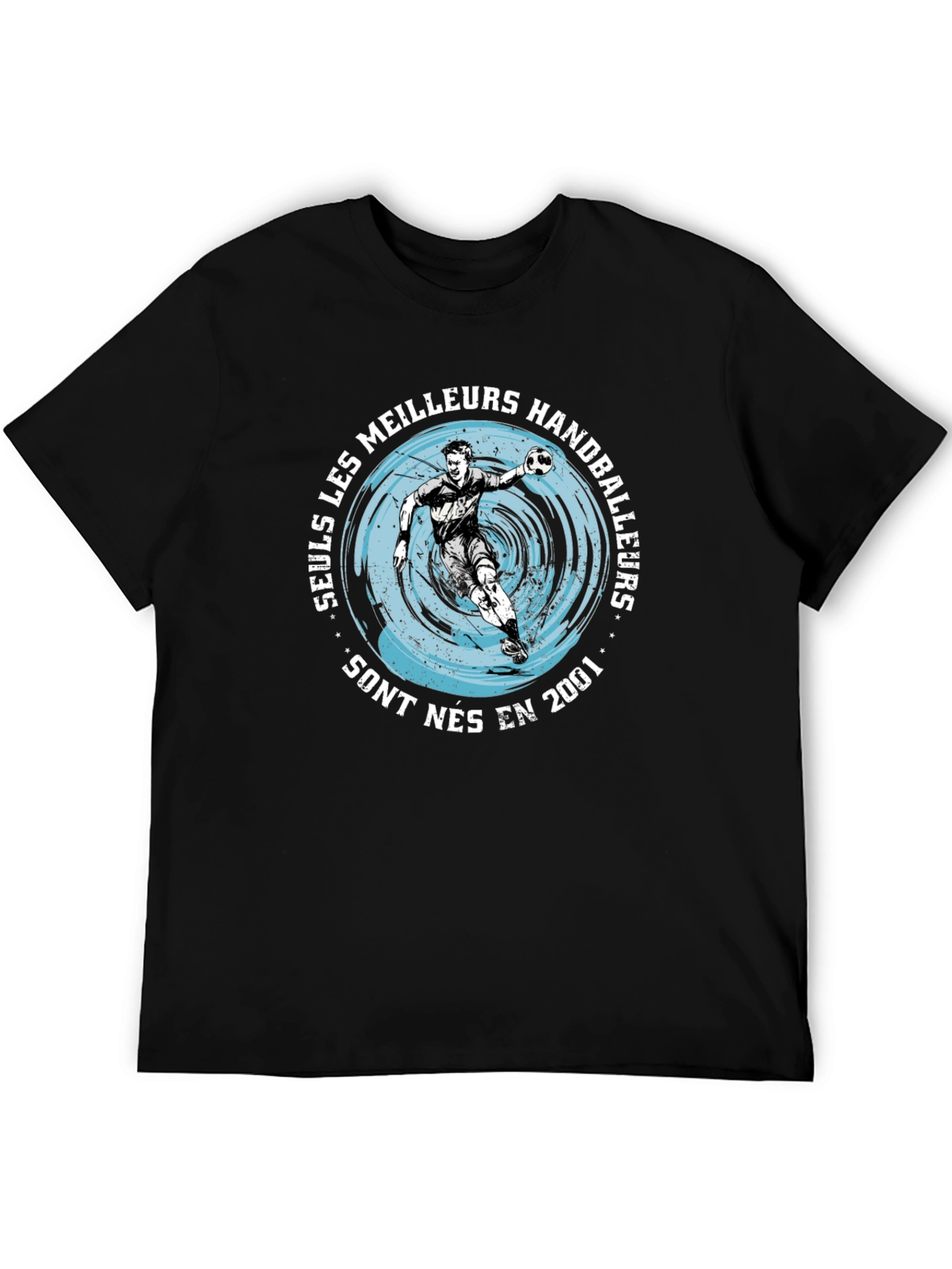 Handball Player Graphic T-Shirt - Born in 2001