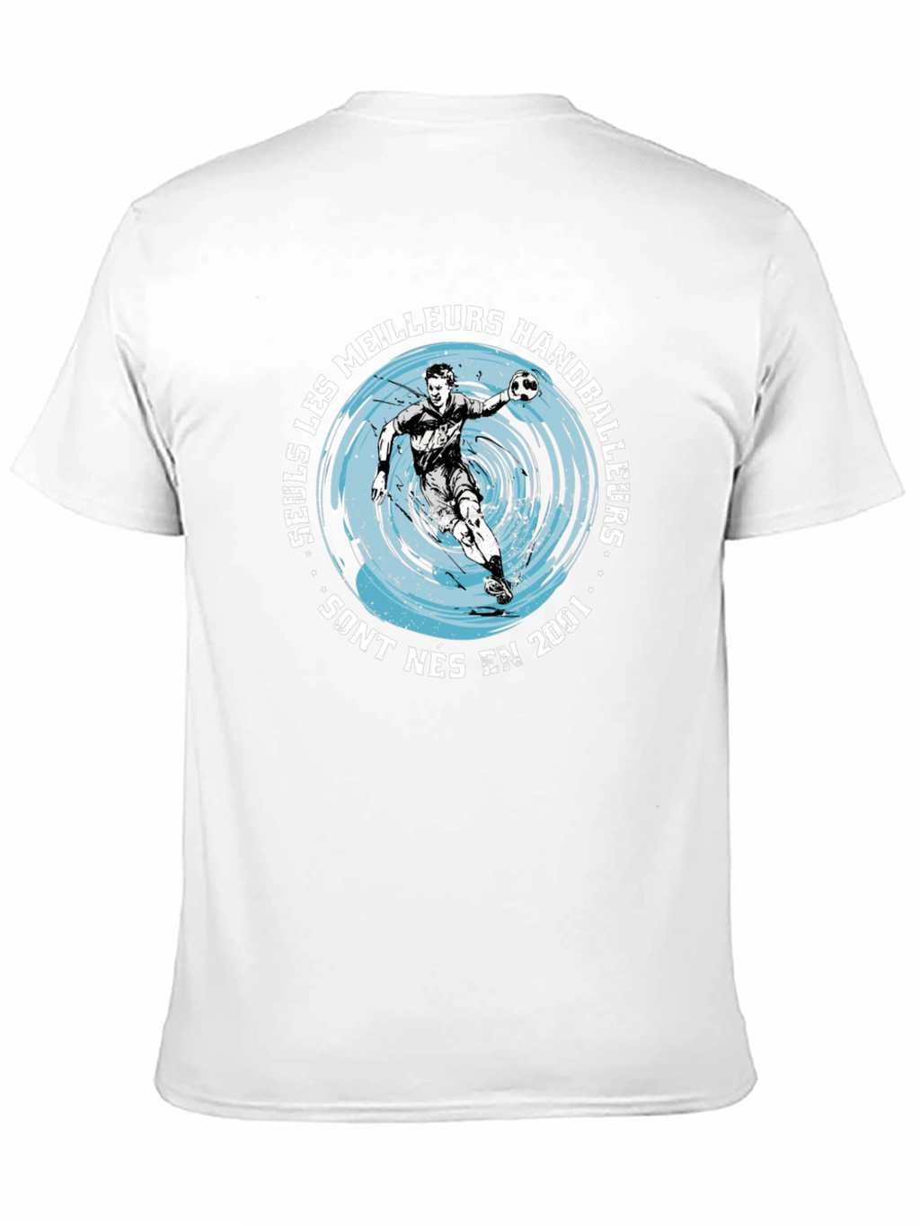 Handball Player Graphic T-Shirt - Born in 2001