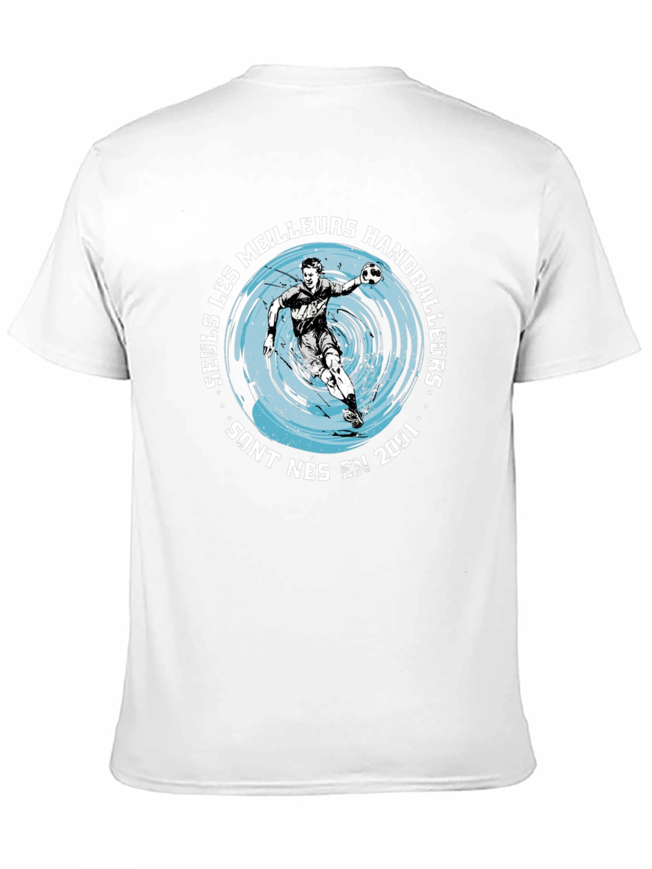 Handball Player Graphic T-Shirt - Born in 2001
