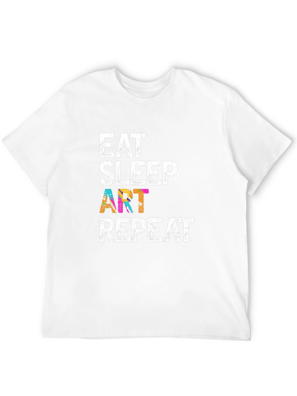 Eat Sleep Art Repeat Graphic T-Shirt