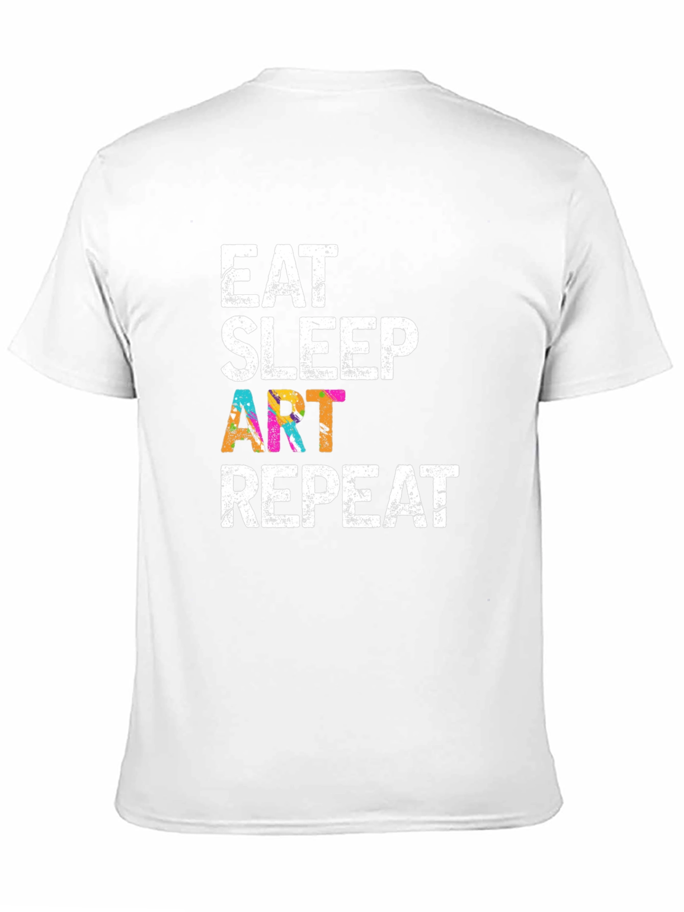 Eat Sleep Art Repeat Graphic T-Shirt