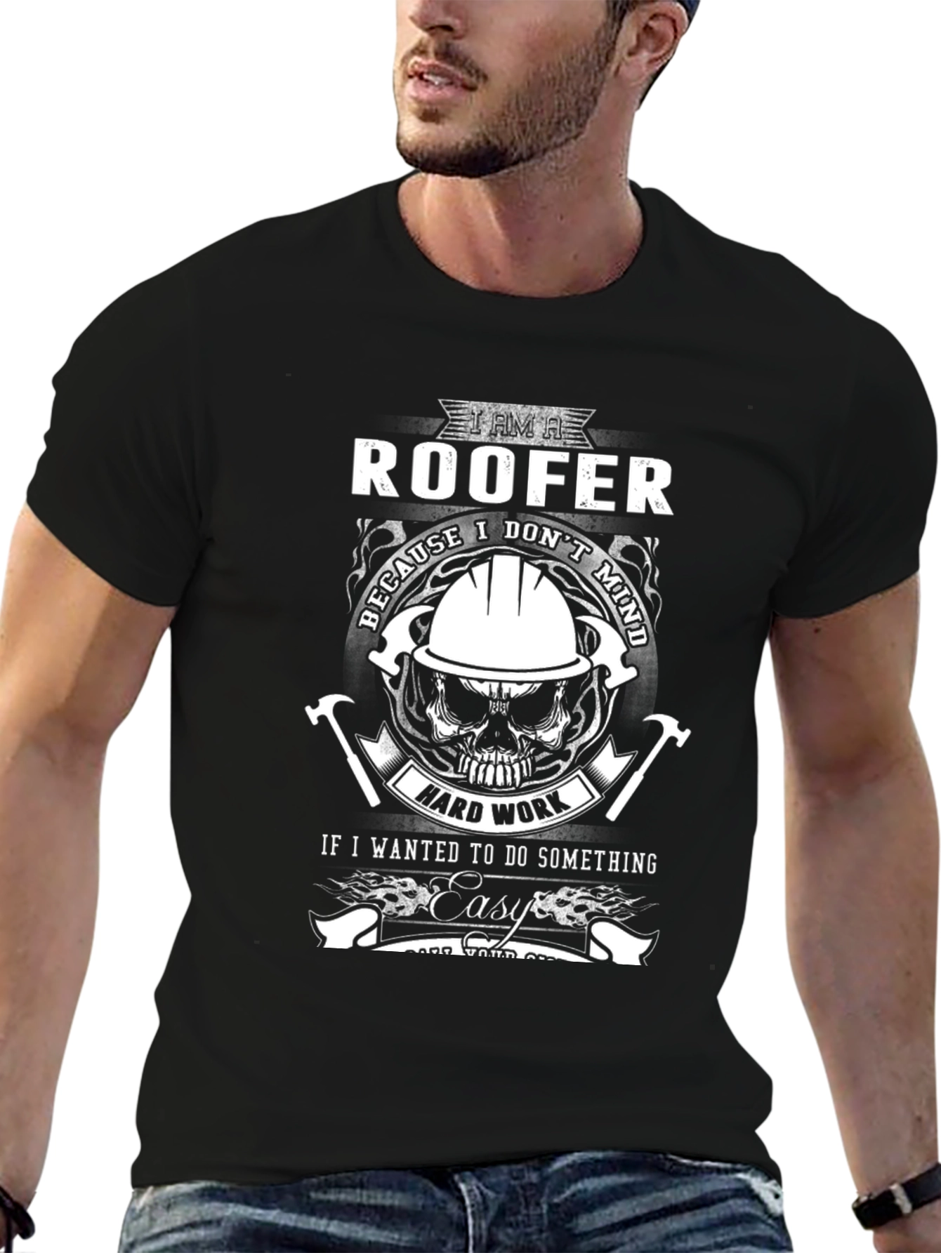 Roofer Graphic T-Shirt - Hard Work Apparel