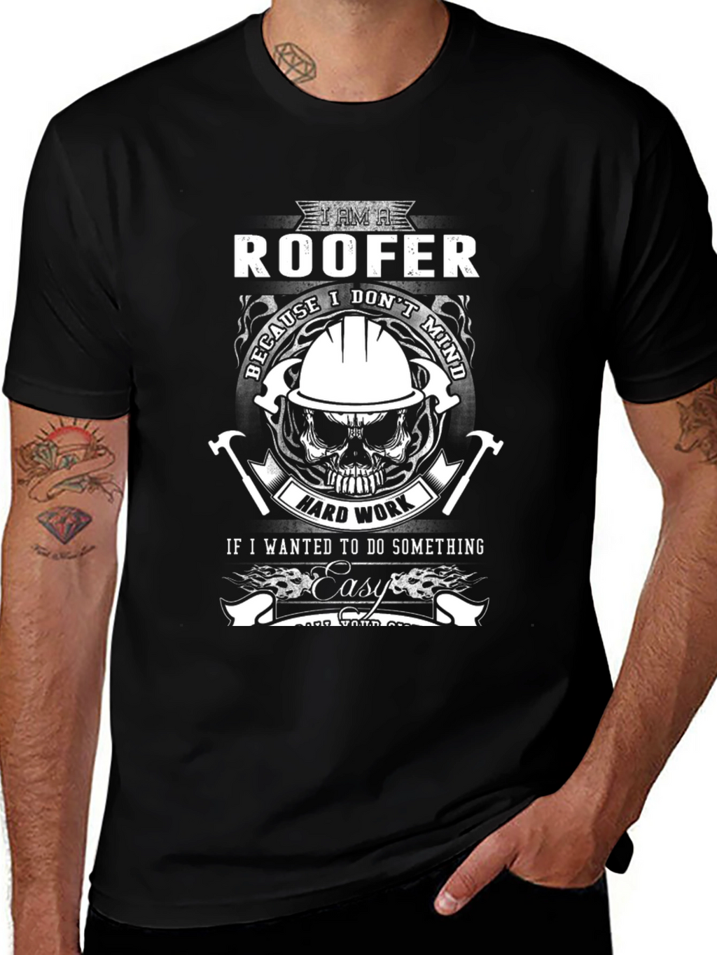 Roofer Graphic T-Shirt - Hard Work Apparel