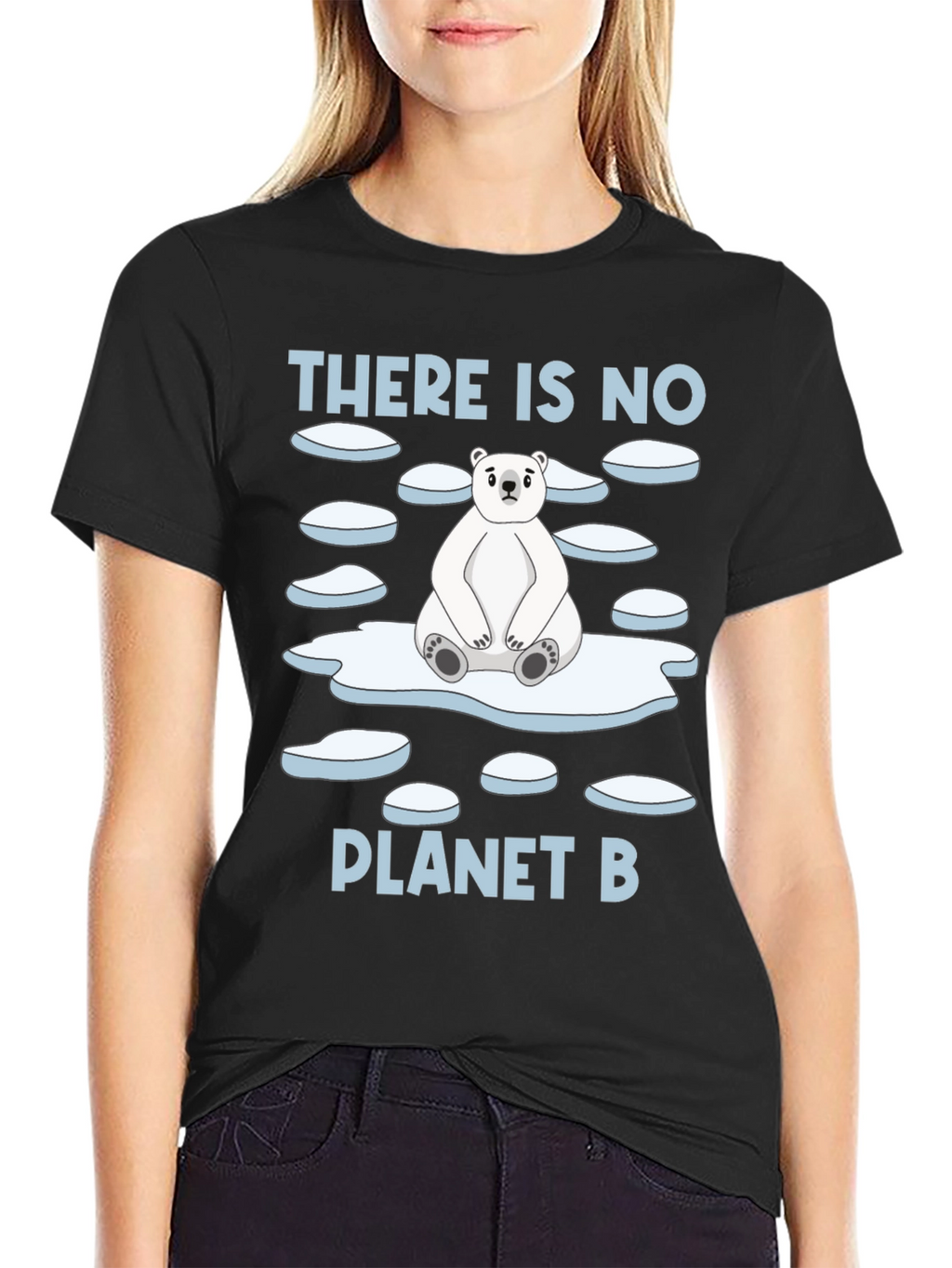There Is No Planet B Polar Bear T-Shirt