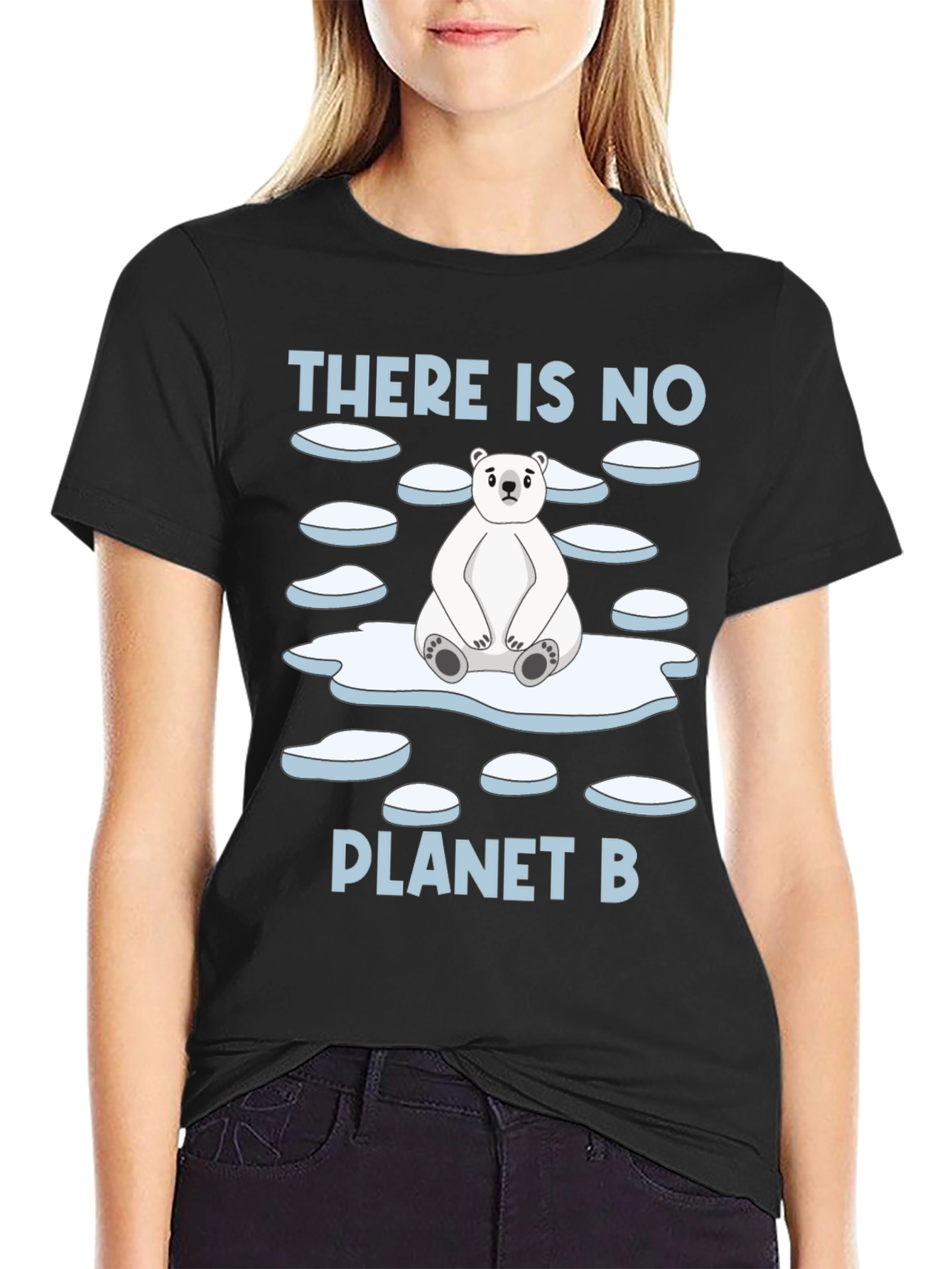 There Is No Planet B Polar Bear T-Shirt