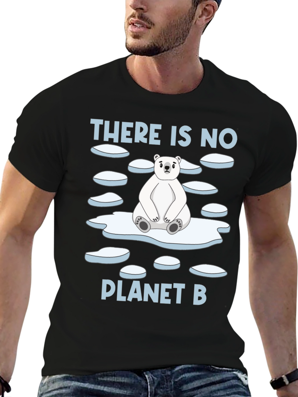 There Is No Planet B Polar Bear T-Shirt