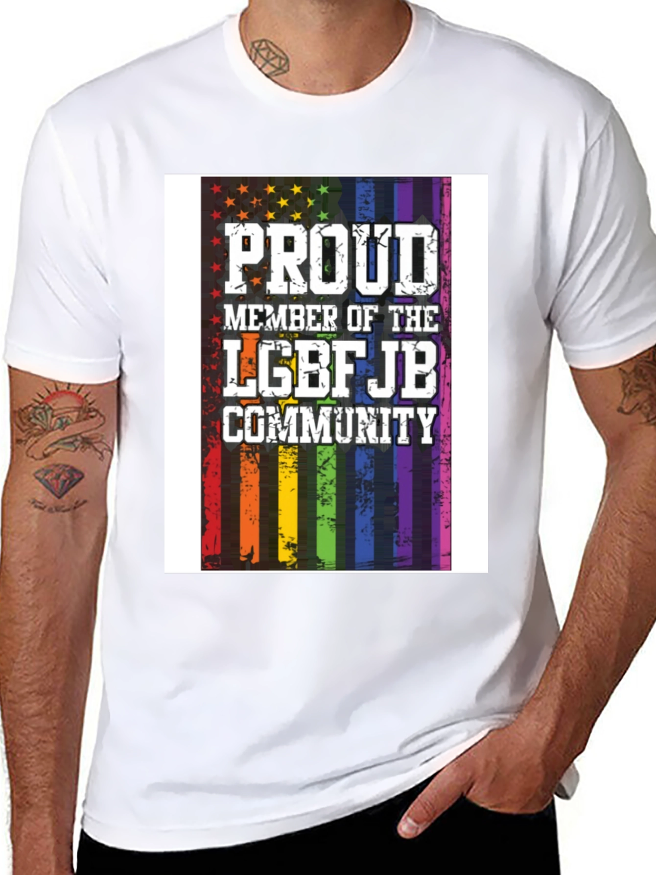 Proud Member LGBTQ+ Pride T-Shirt