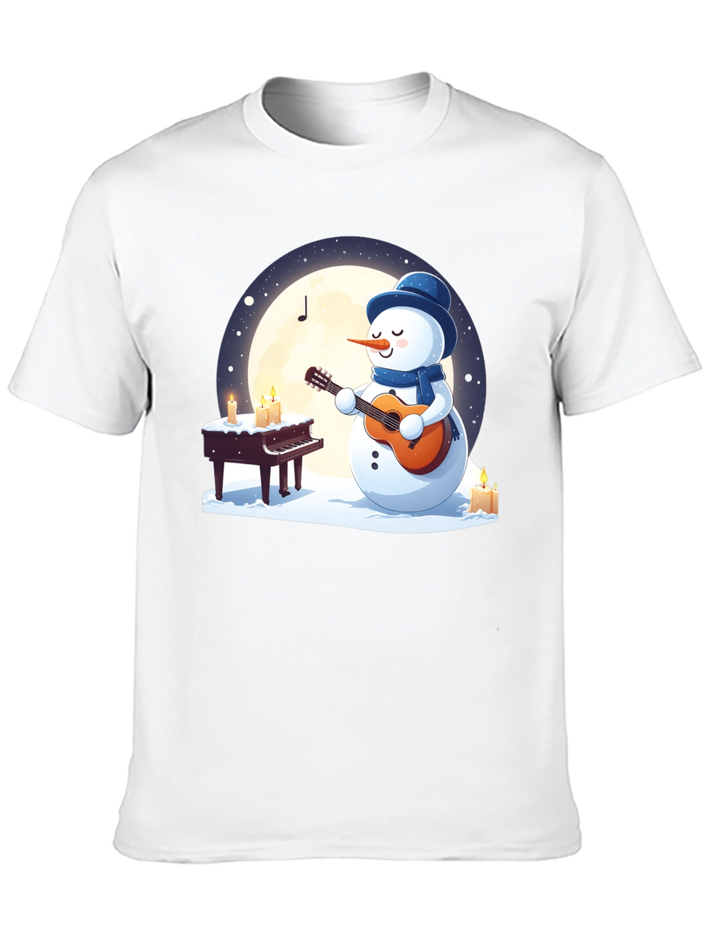 Musical Snowman Graphic Tee