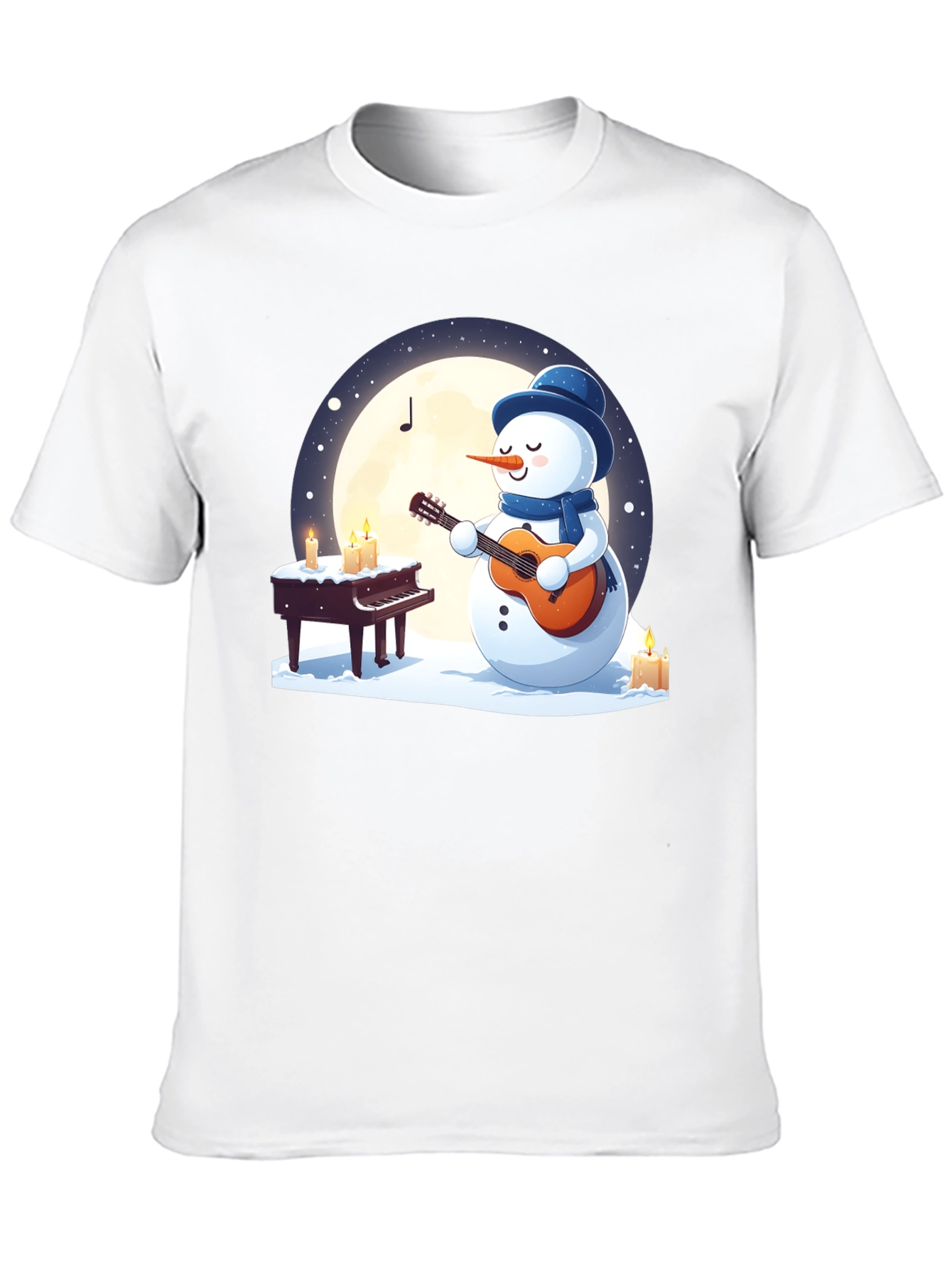 Musical Snowman Graphic Tee