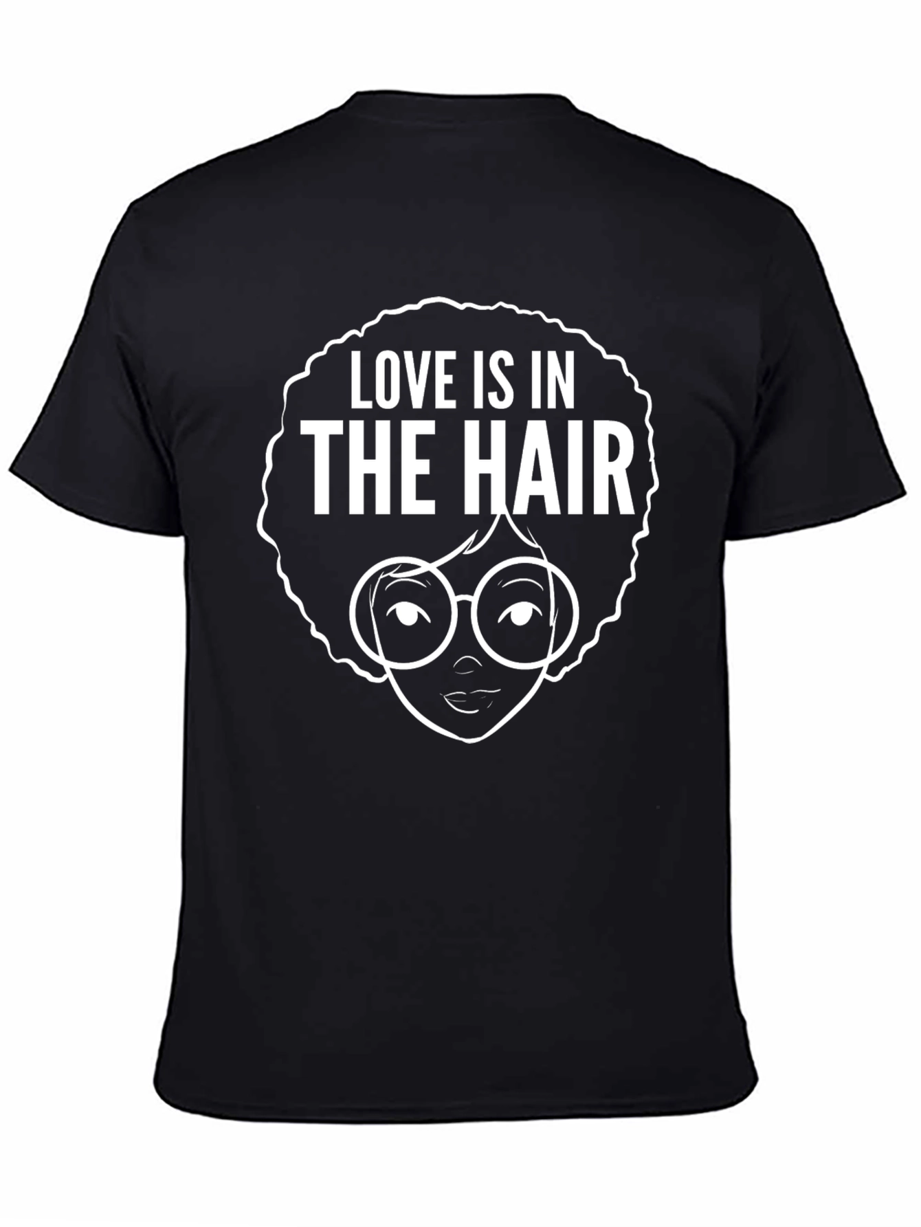 Love is in the Hair Graphic T-Shirt