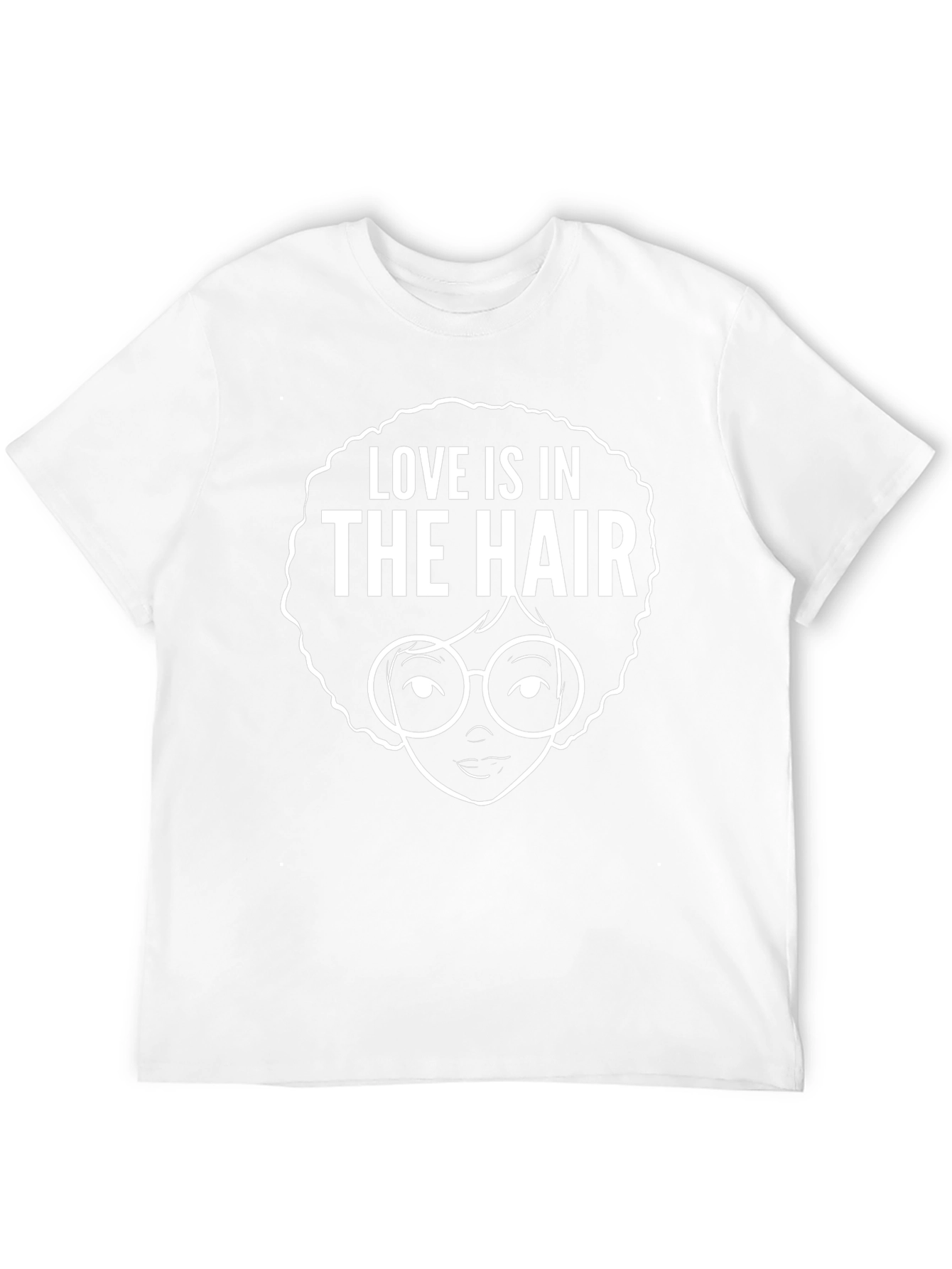 Love is in the Hair Graphic T-Shirt