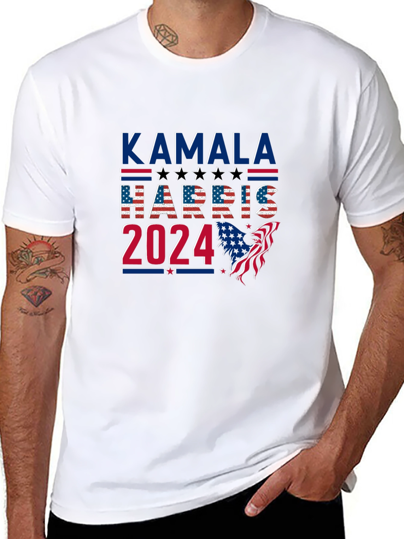 Kamala Harris 2024 T-Shirt - Patriotic Election Tee