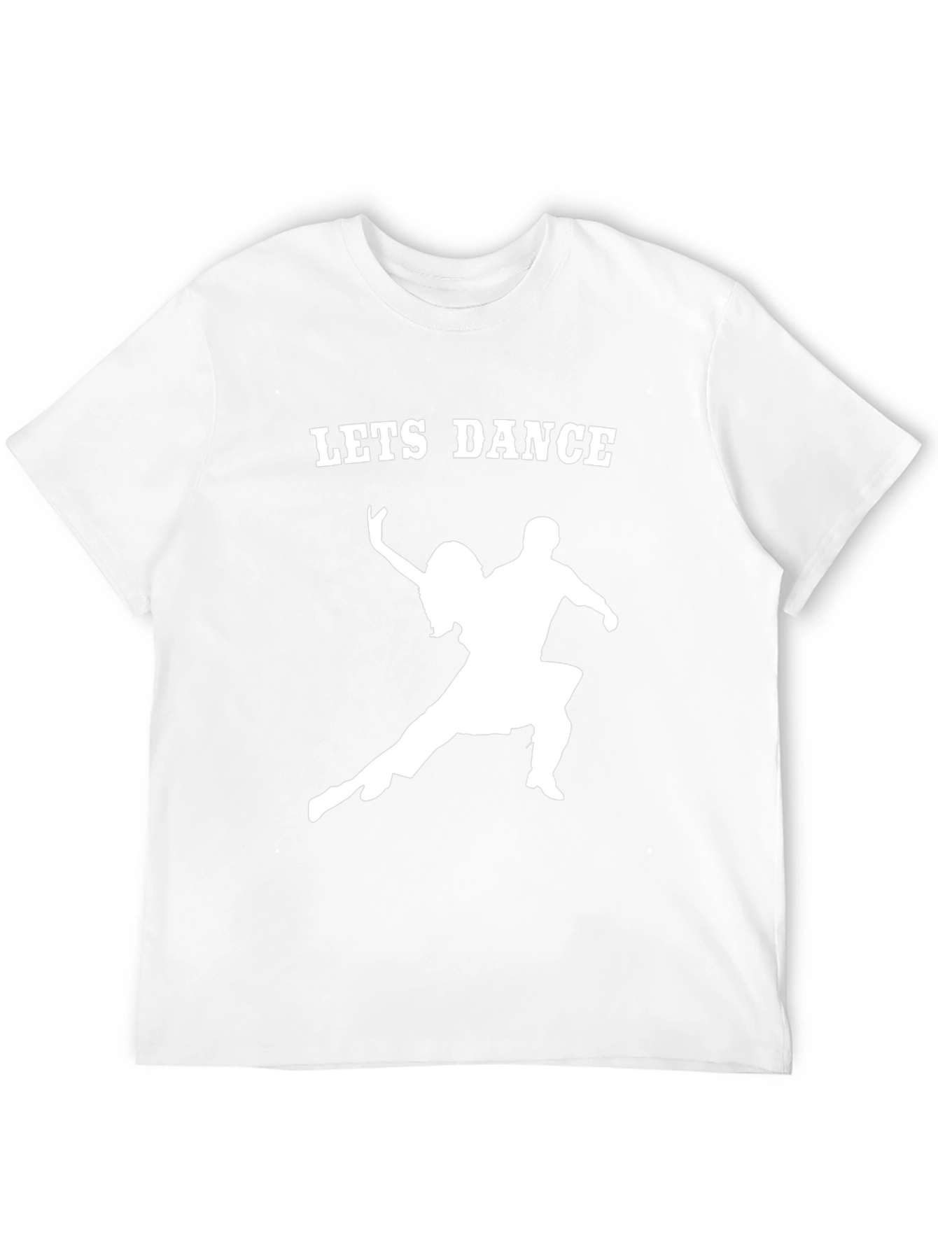 Lets Dance Graphic Tee - Black Cotton Shirt