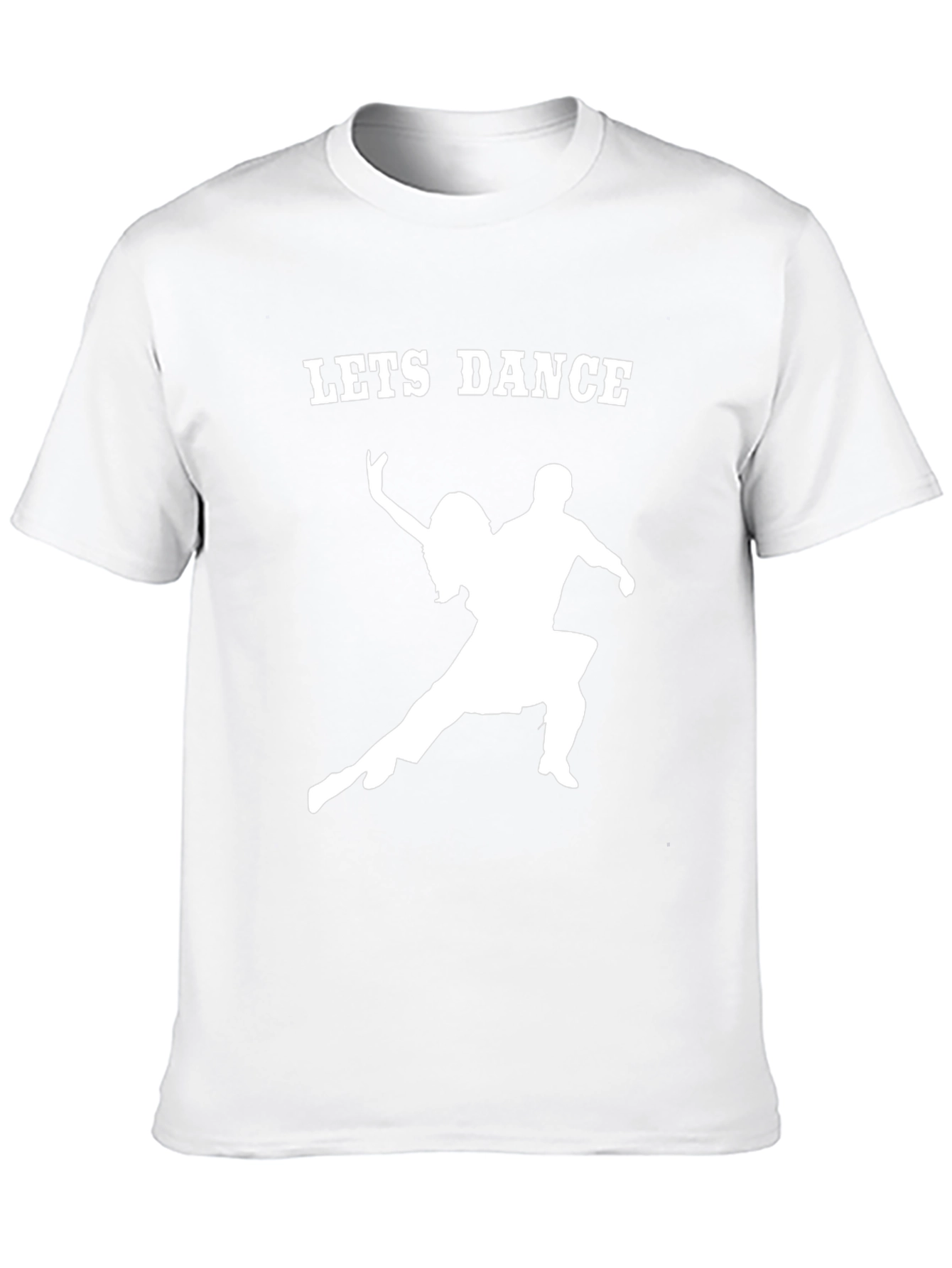 Lets Dance Graphic Tee - Black Cotton Shirt