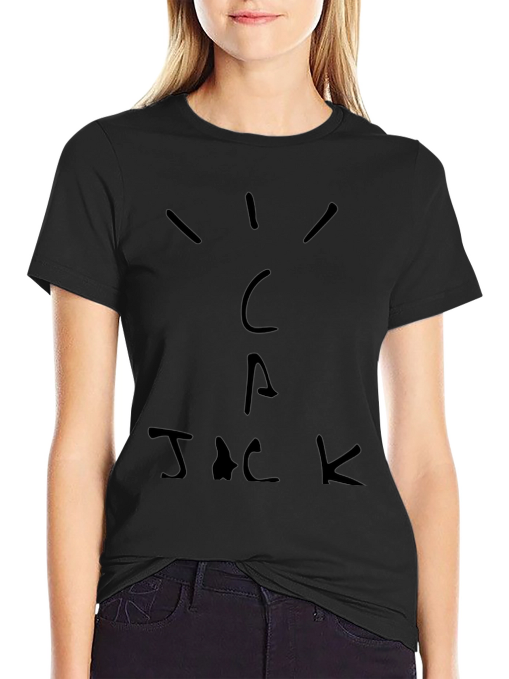 Cactus Jack Graphic T-Shirt - Black