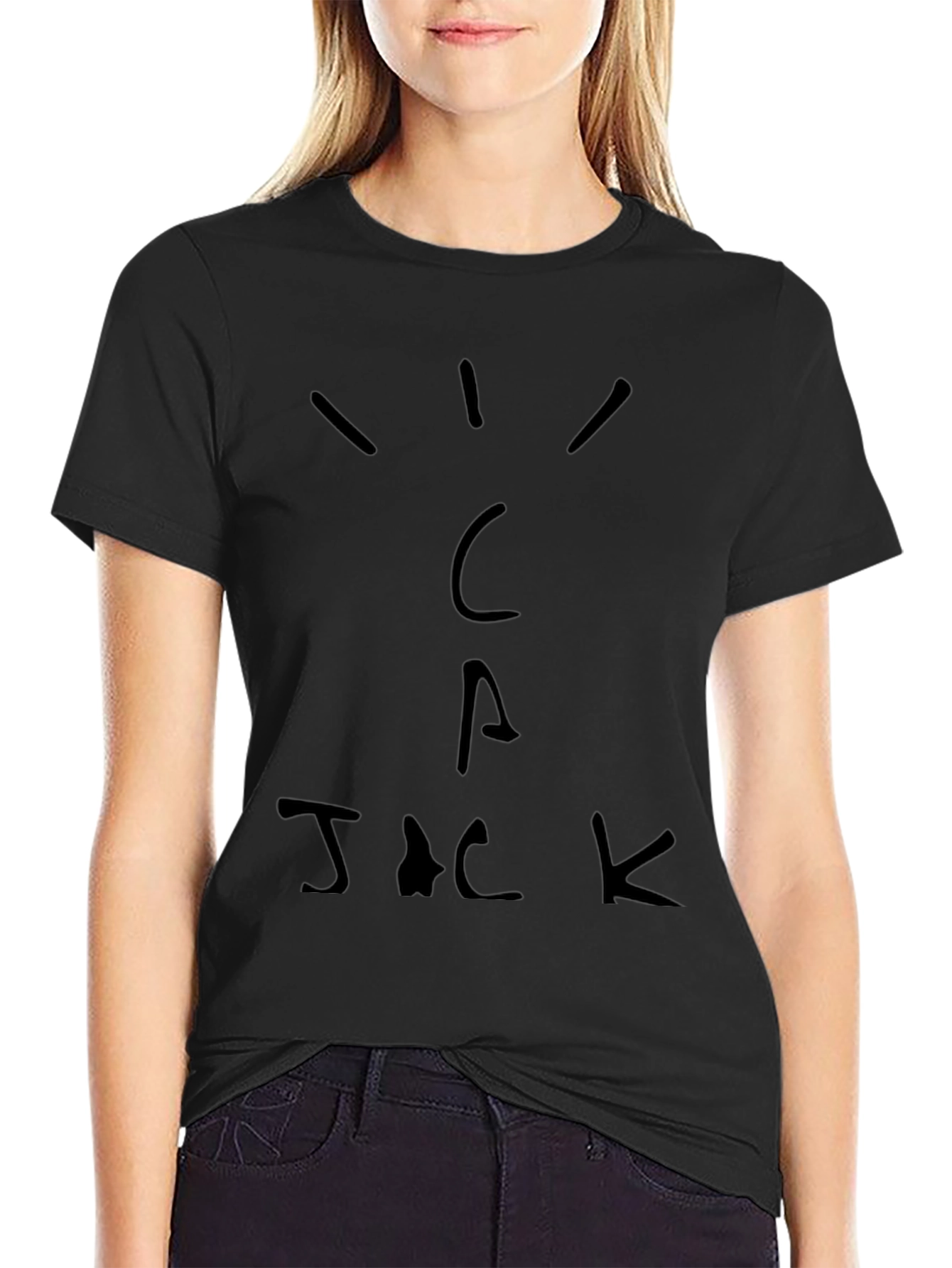 Cactus Jack Graphic T-Shirt - Black