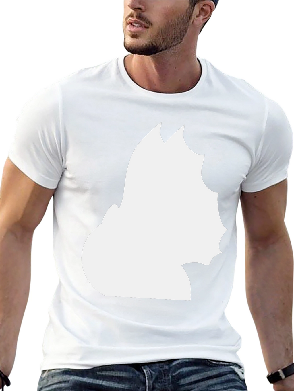 Silhouette Graphic Print Tee