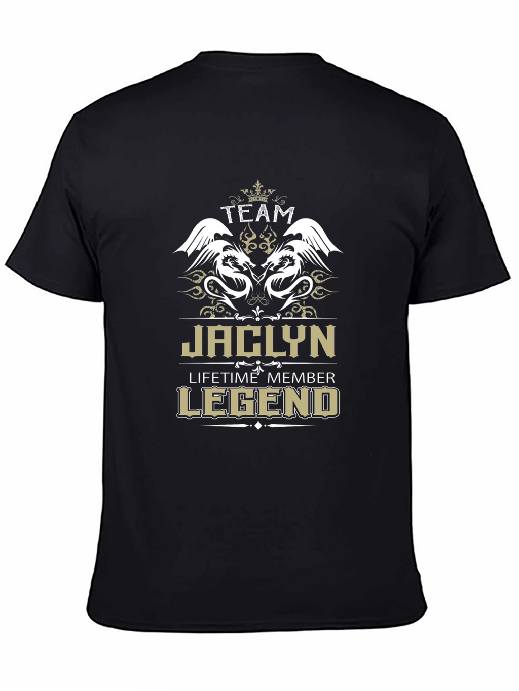 Team Jaclyn Legend Black T-Shirt