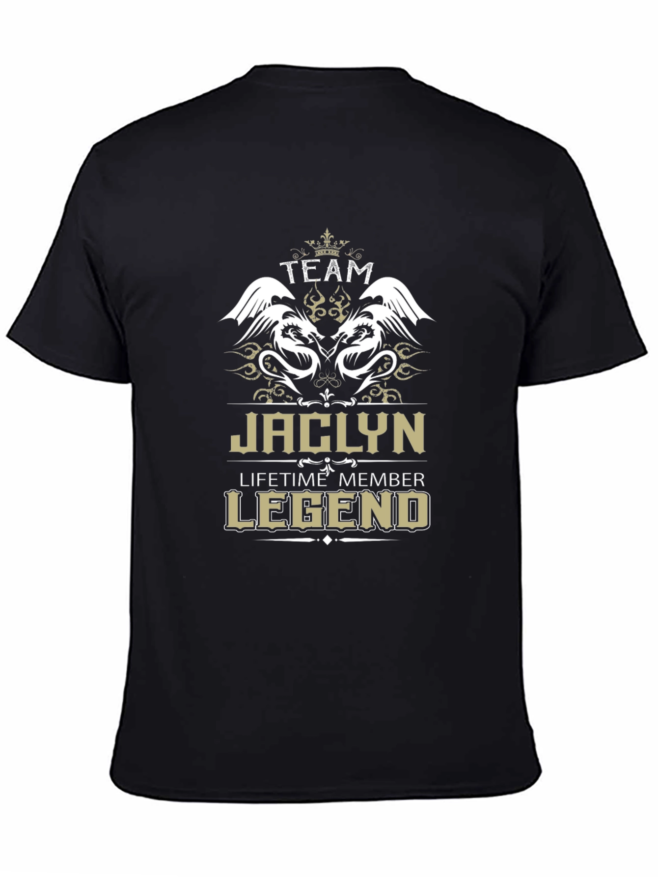 Team Jaclyn Legend Black T-Shirt