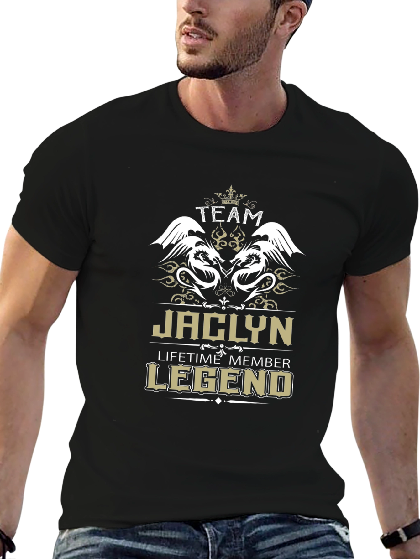 Team Jaclyn Legend Black T-Shirt