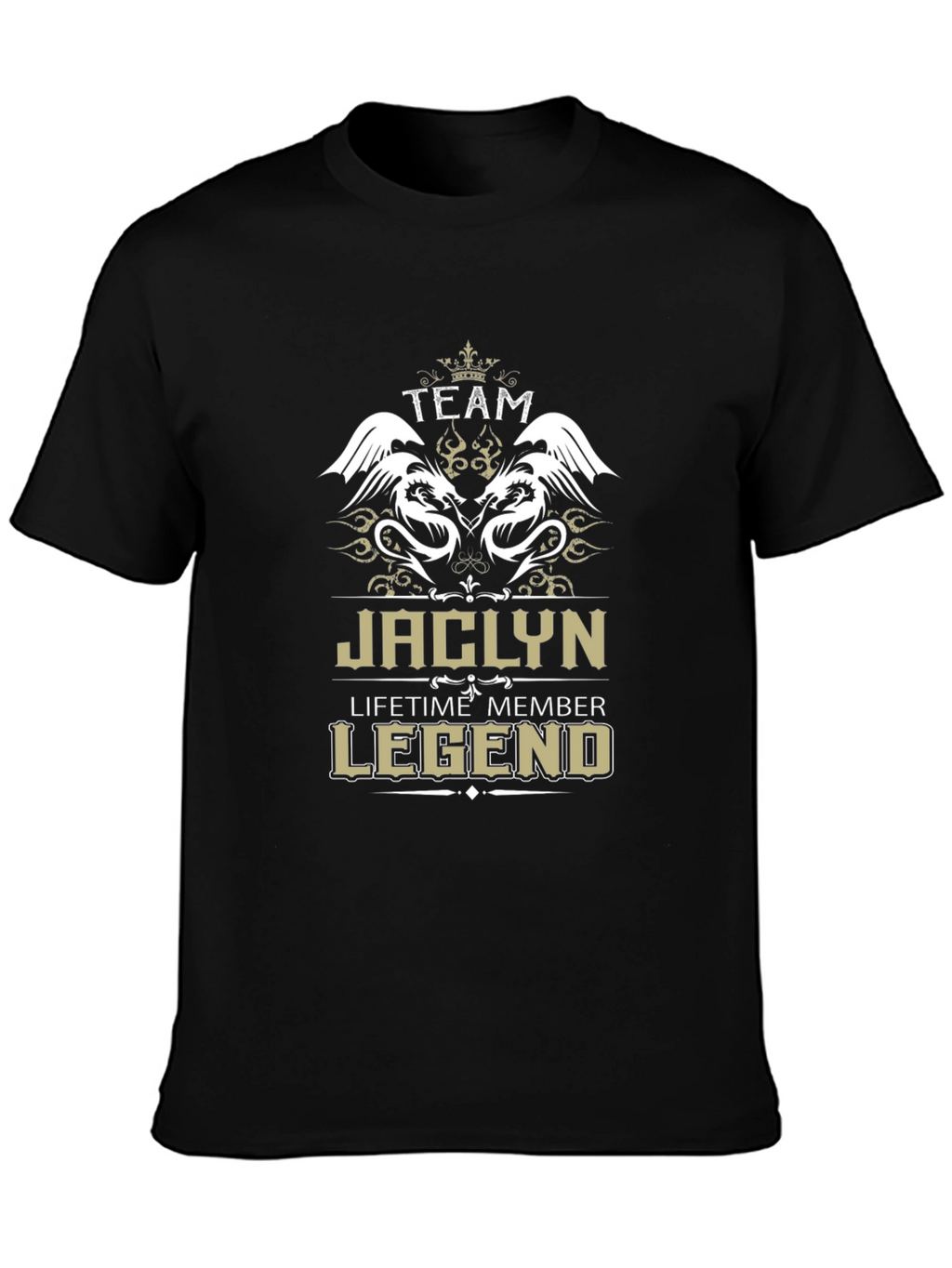 Team Jaclyn Legend Black T-Shirt