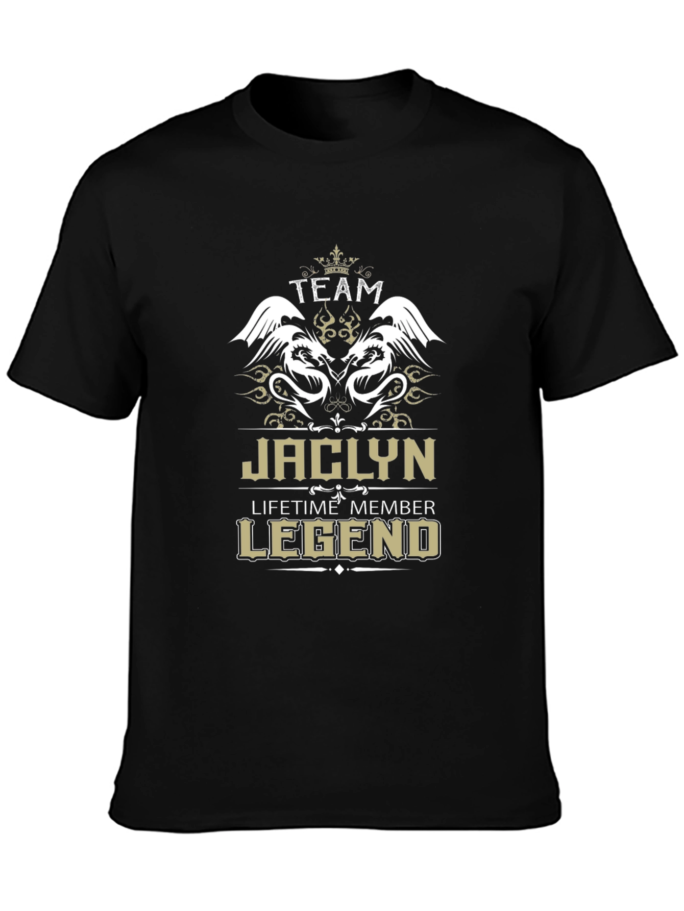 Team Jaclyn Legend Black T-Shirt