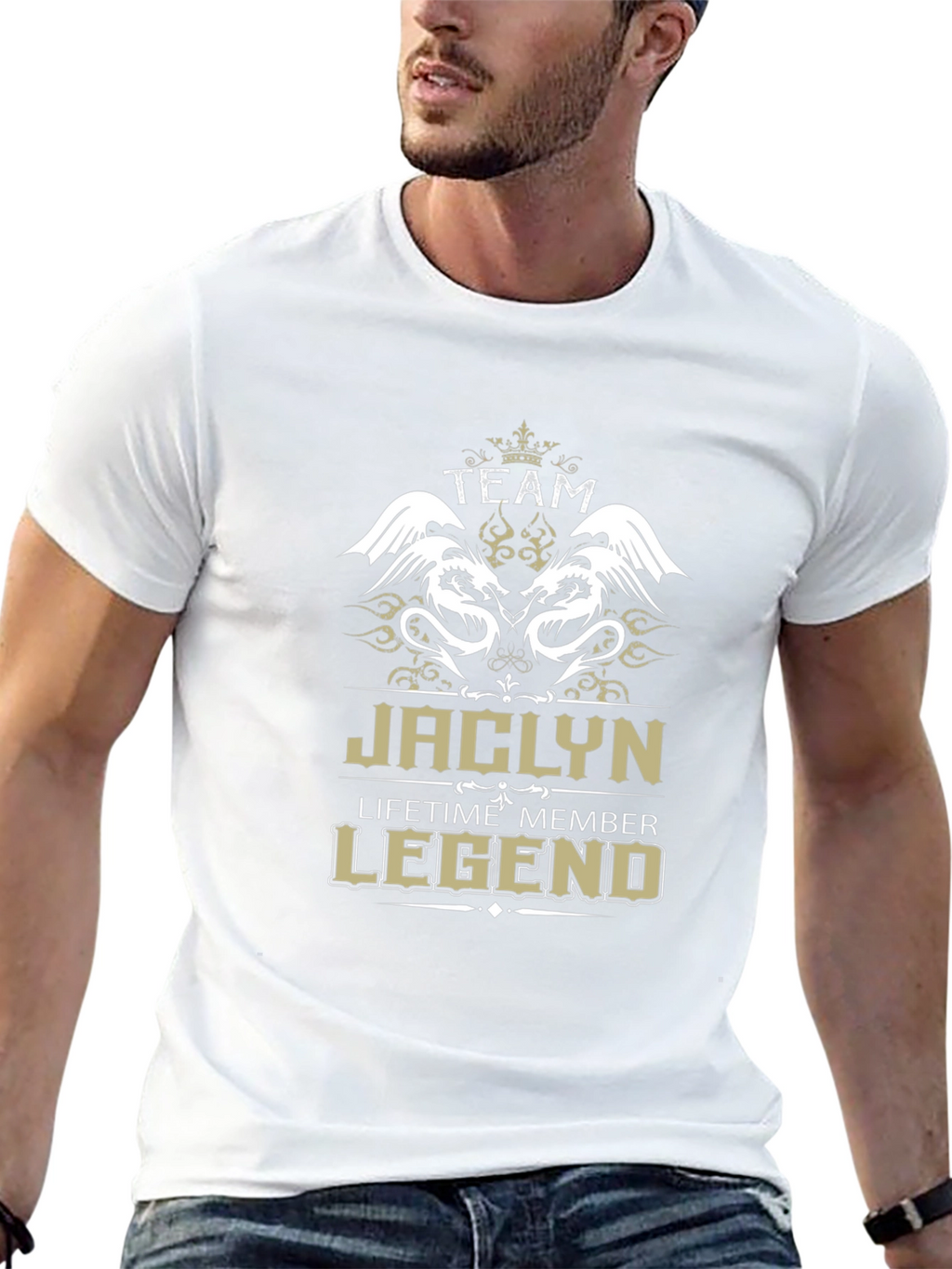 Team Jaclyn Legend Black T-Shirt