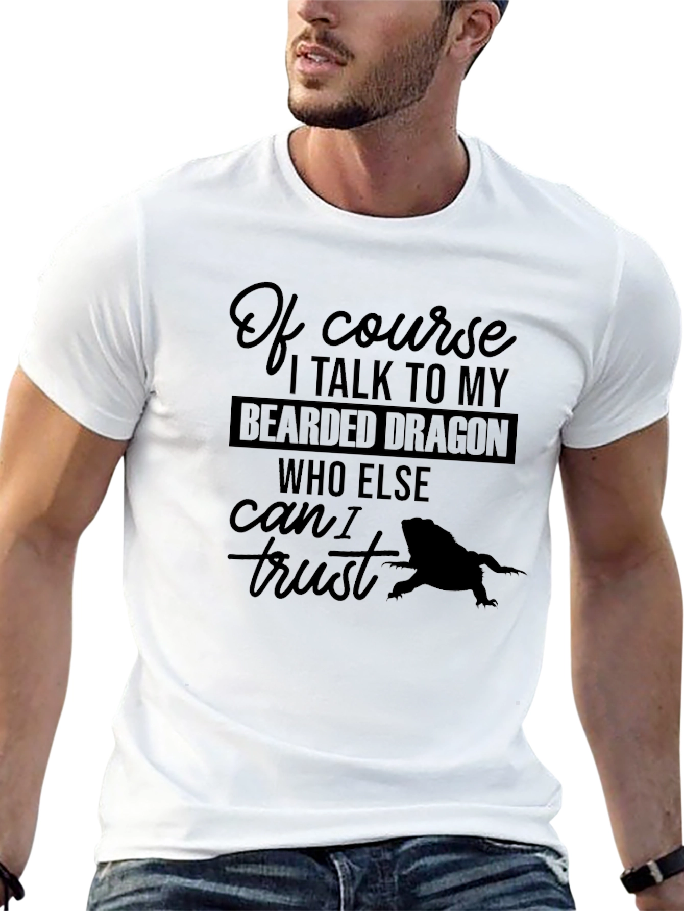 Bearded Dragon Trust T-Shirt Pet Lover Tee