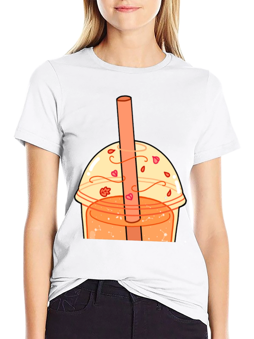 Bubble Tea Graphic Tee - Kawaii Style