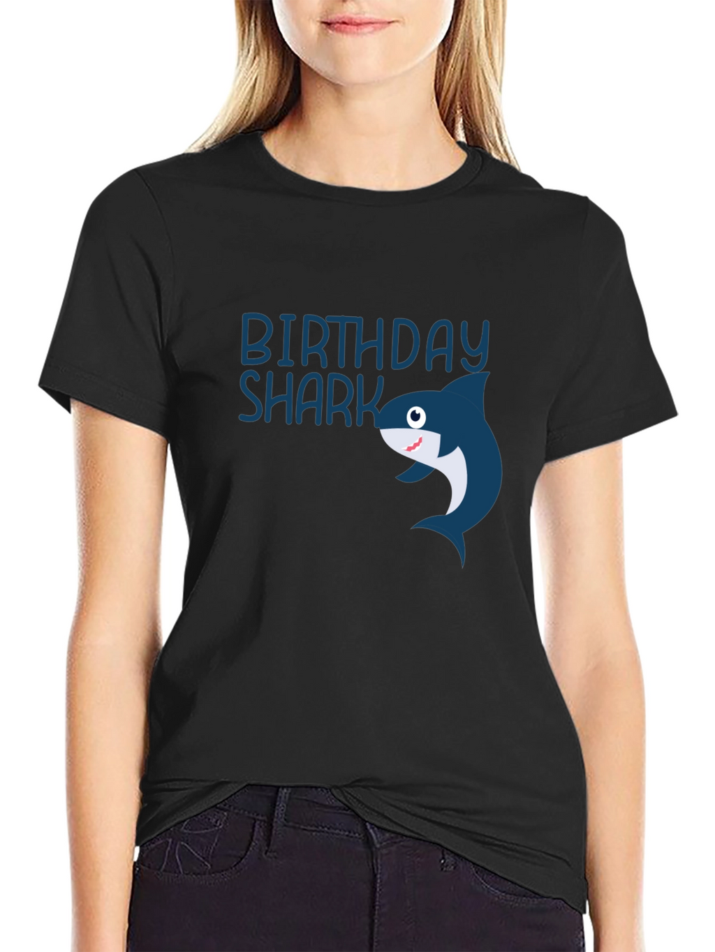 Birthday Shark Graphic Tee