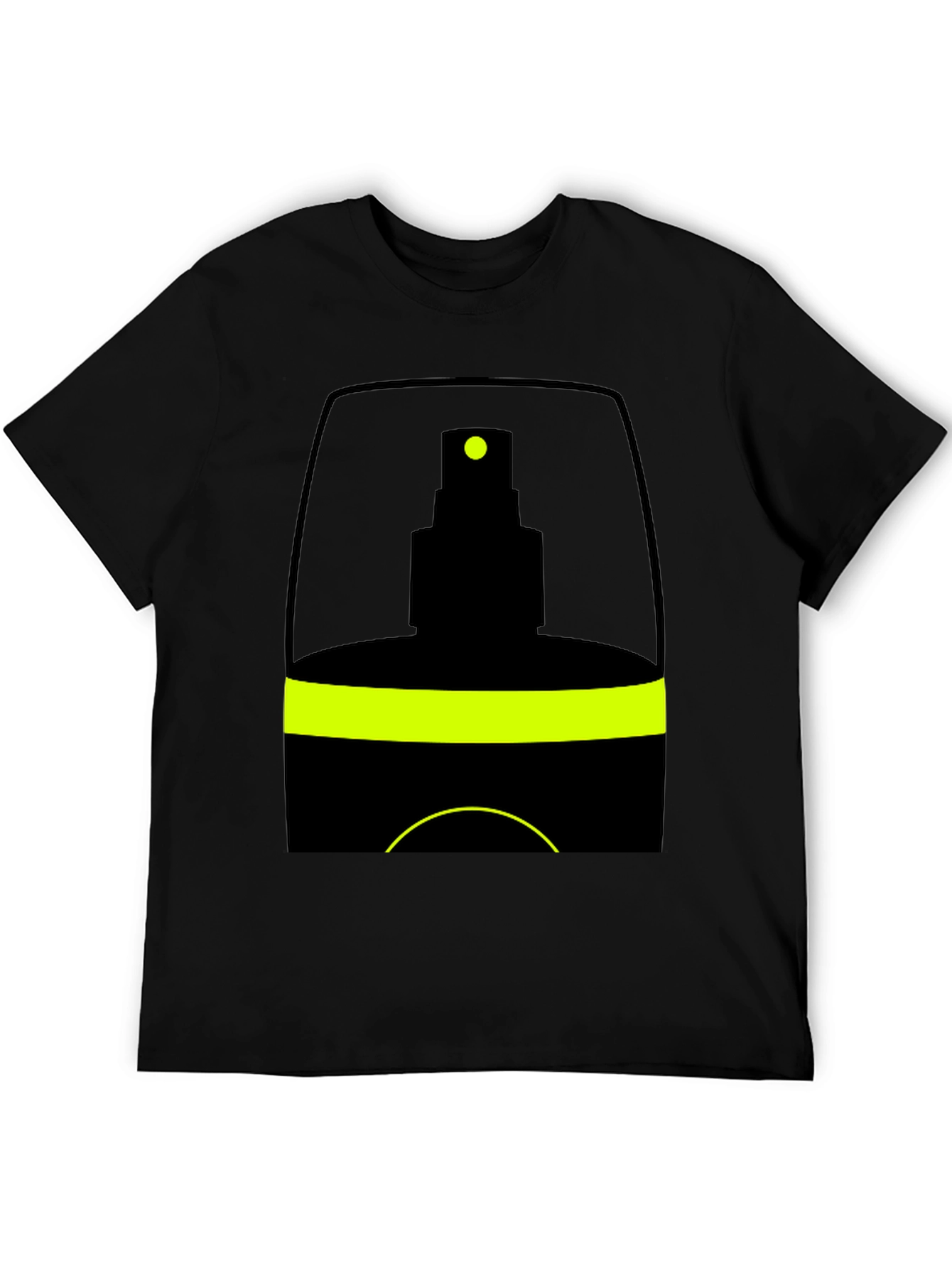 Spray Bottle Graphic Tee - Black