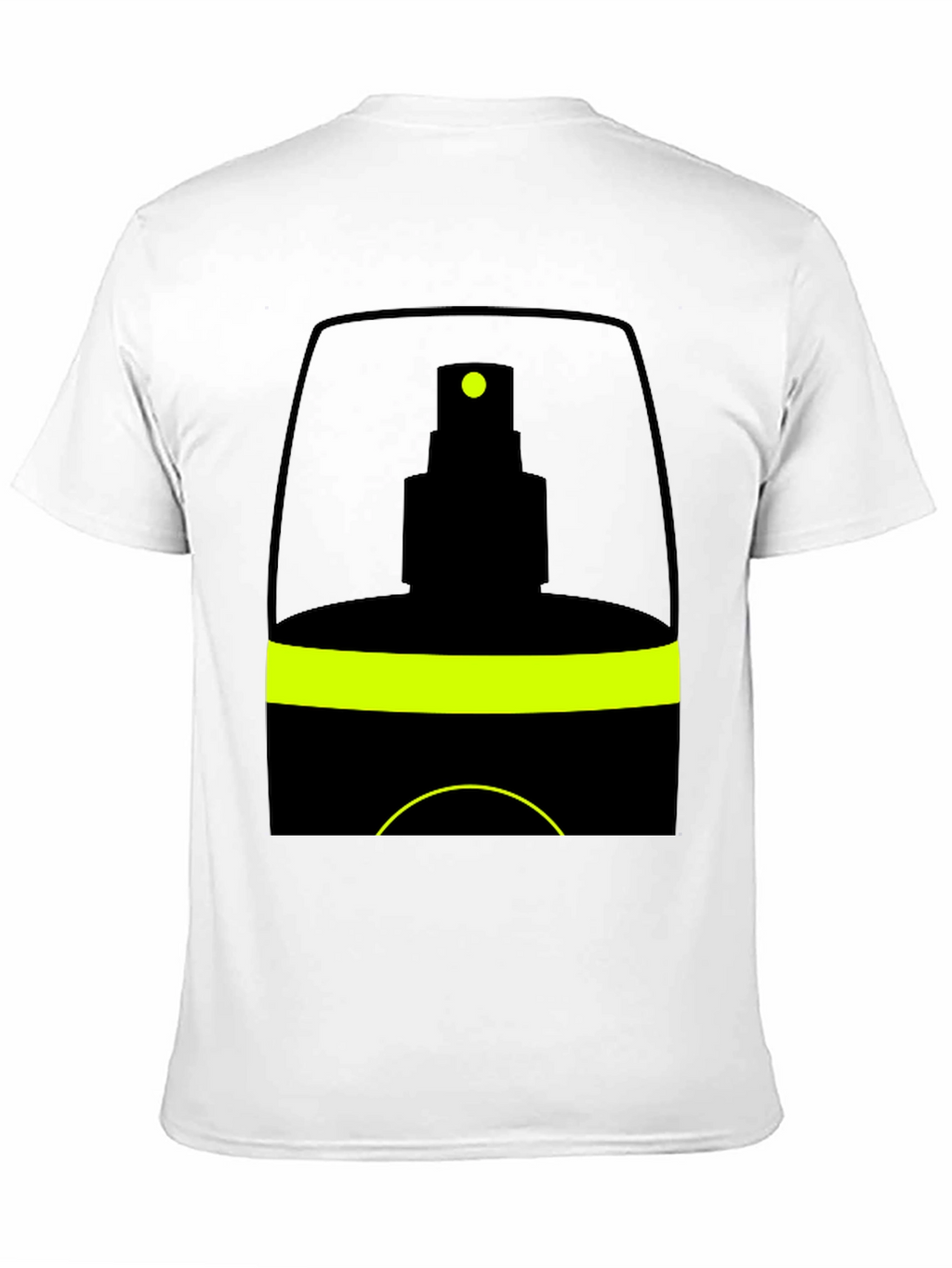 Spray Bottle Graphic Tee - Black