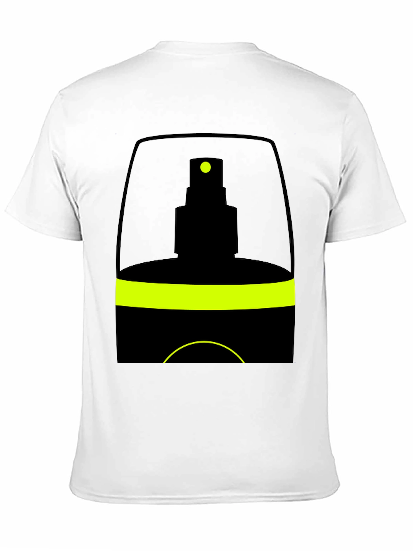 Spray Bottle Graphic Tee - Black