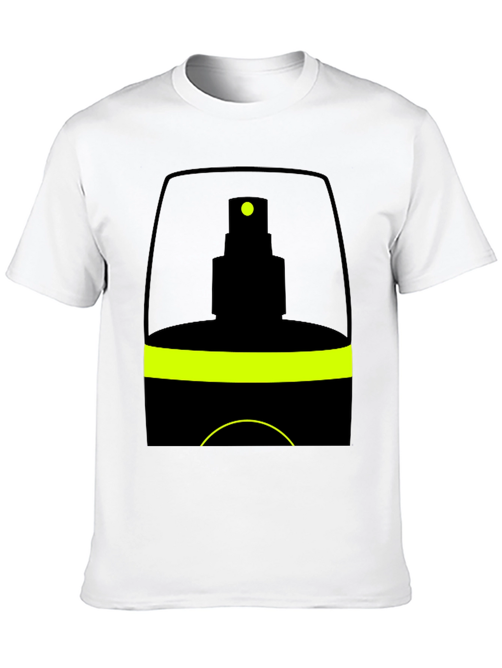 Spray Bottle Graphic Tee - Black