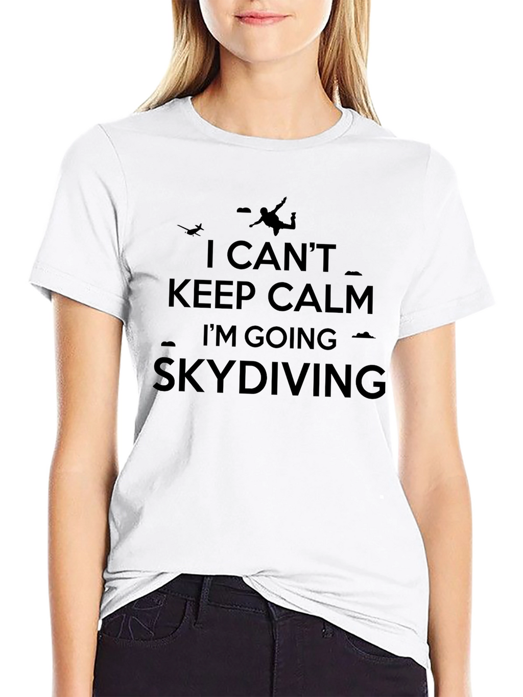 Skydiving T-Shirt: I Cant Keep Calm