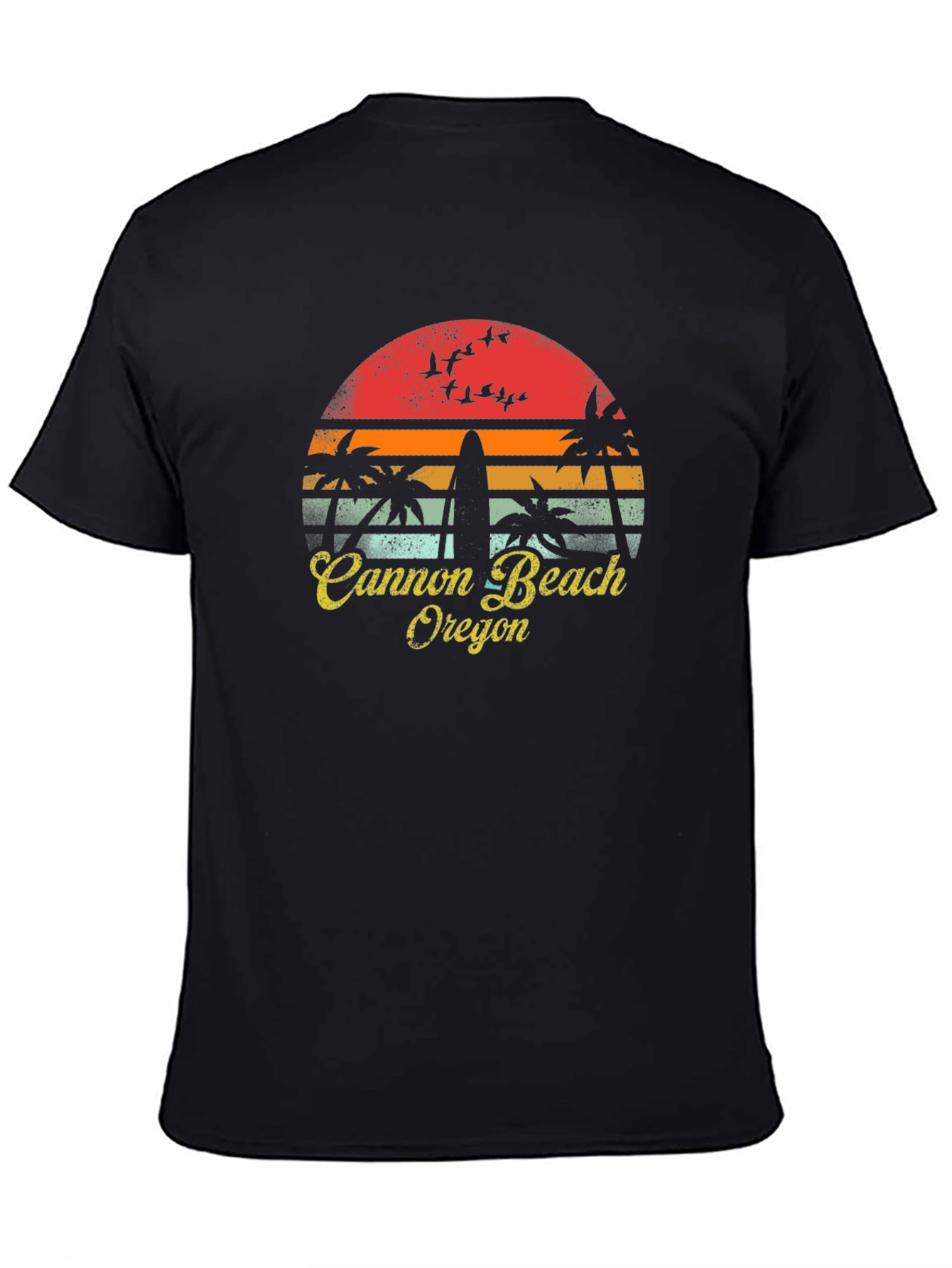 Cannon Beach Oregon T-Shirt Vintage Style