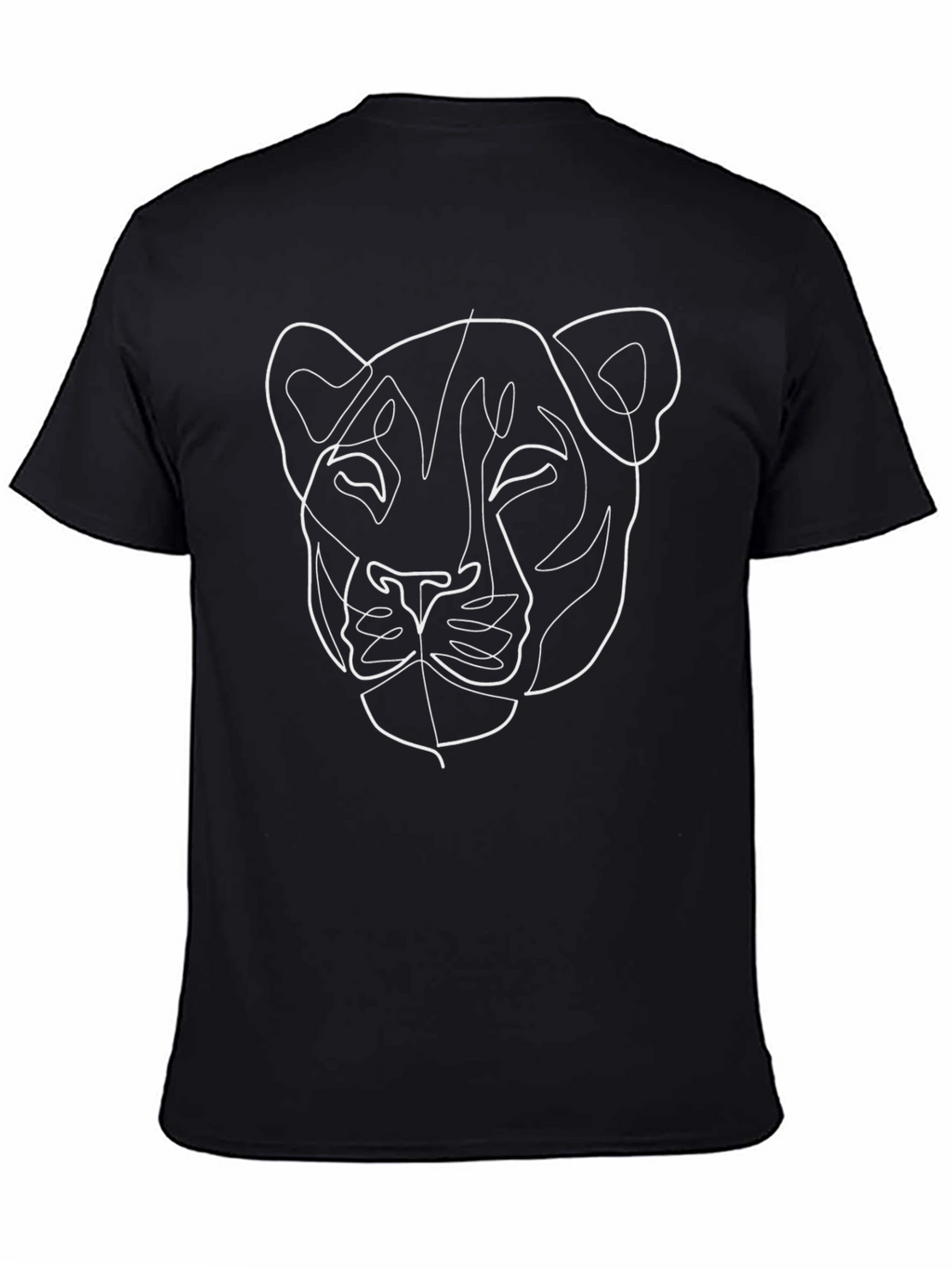 Minimalist Lioness Graphic T-Shirt