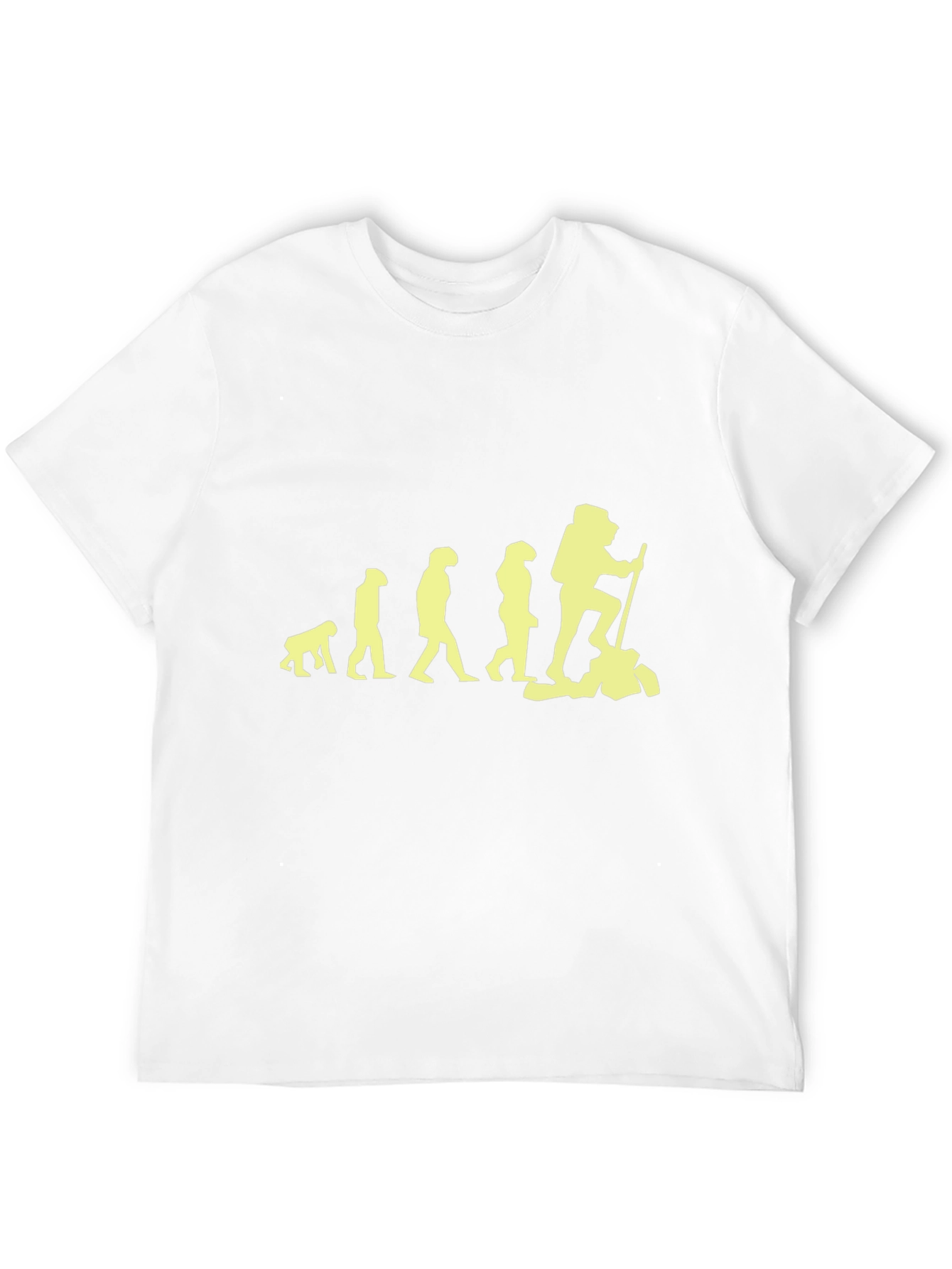 Hiking Evolution Graphic Tee - Black