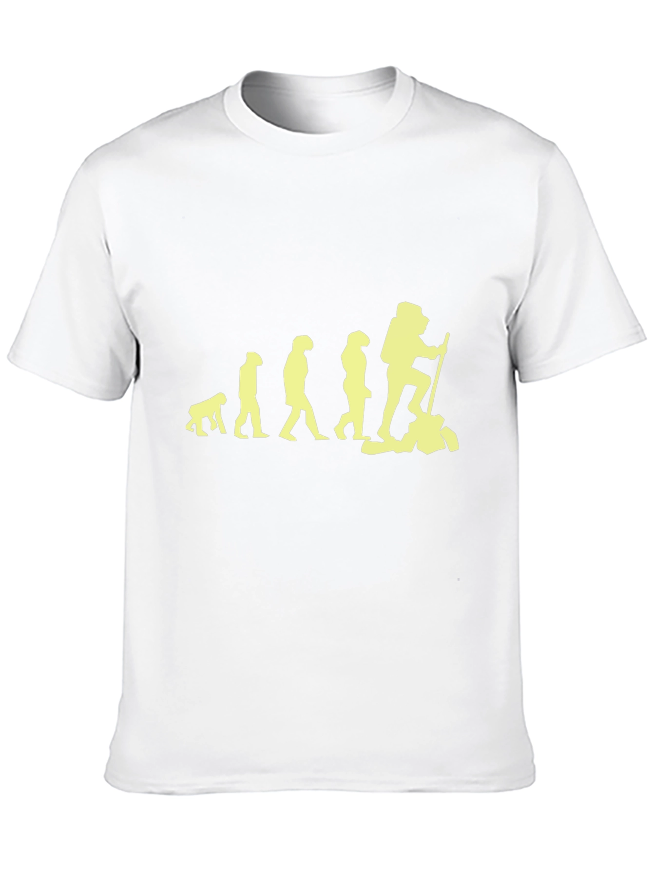 Hiking Evolution Graphic Tee - Black
