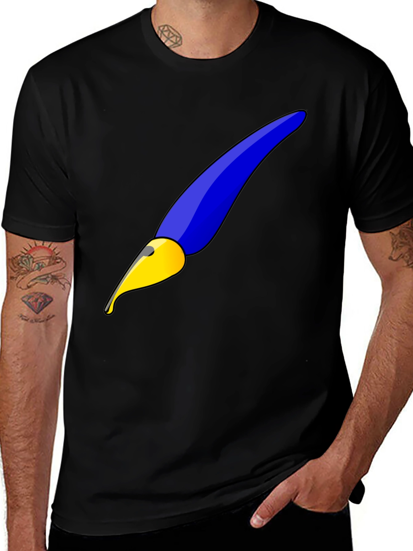 Painters Brush Graphic T-Shirt