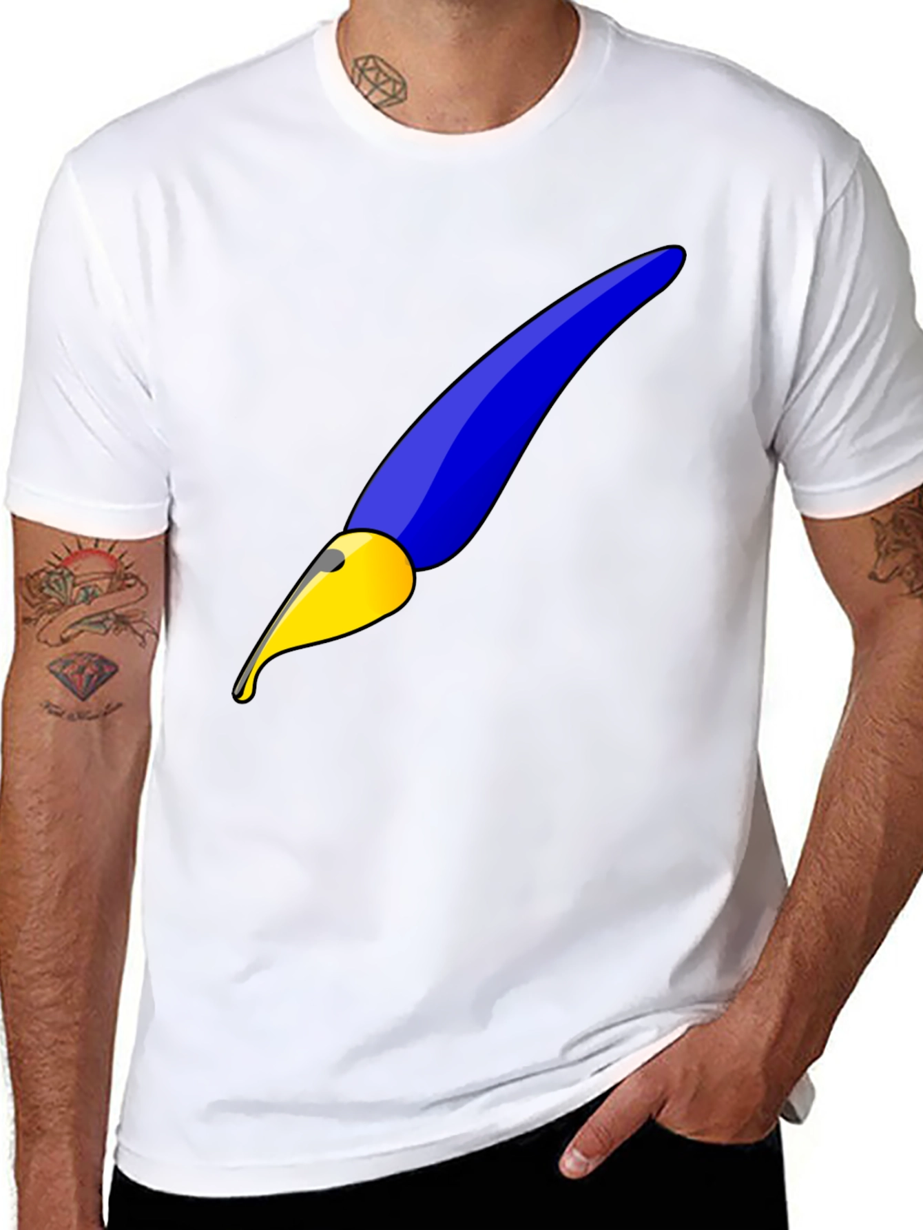 Painters Brush Graphic T-Shirt
